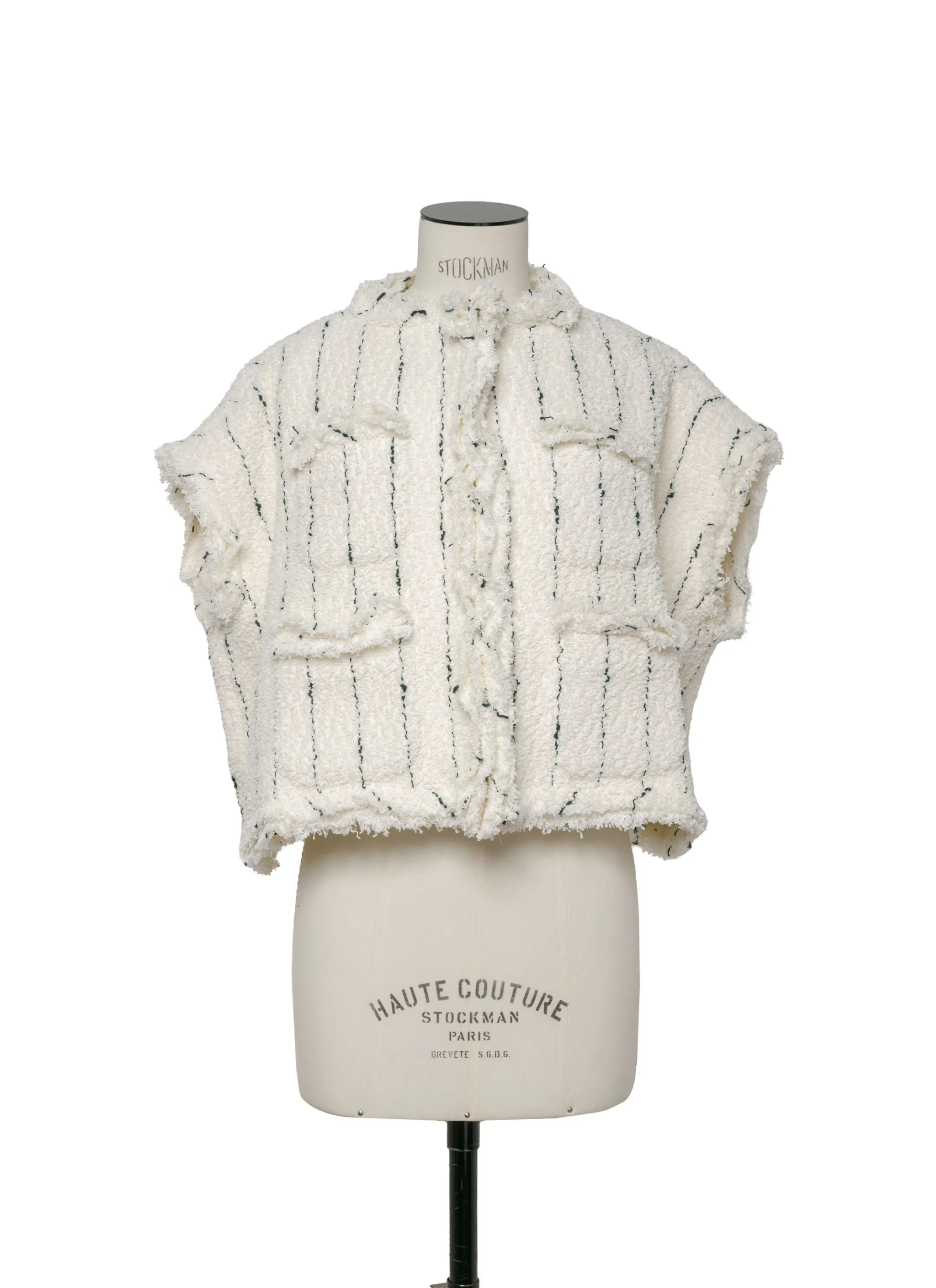 Tweed Vest sold by Sacai