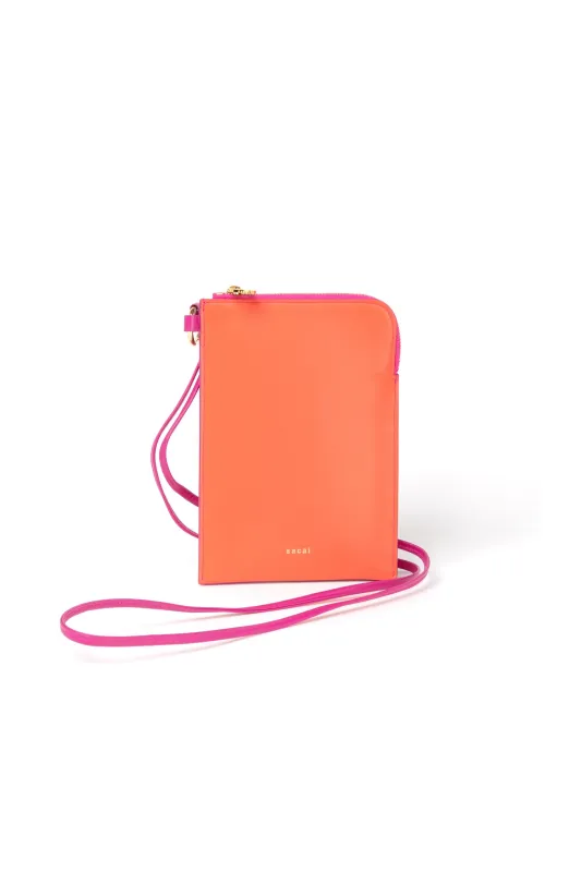 Bicolor Mobile Pouch sold by Sacai
