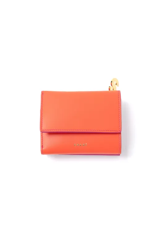 Bicolor Trifold Wallet sold by Sacai