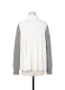 Wool Knit x Cotton Poplin Cardigan sold by Sacai