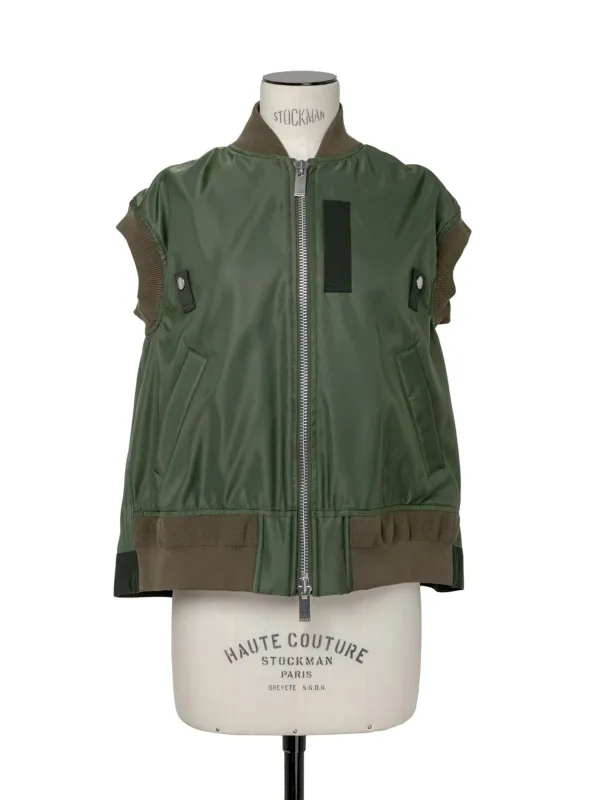 Nylon Twill Vest sold by Sacai