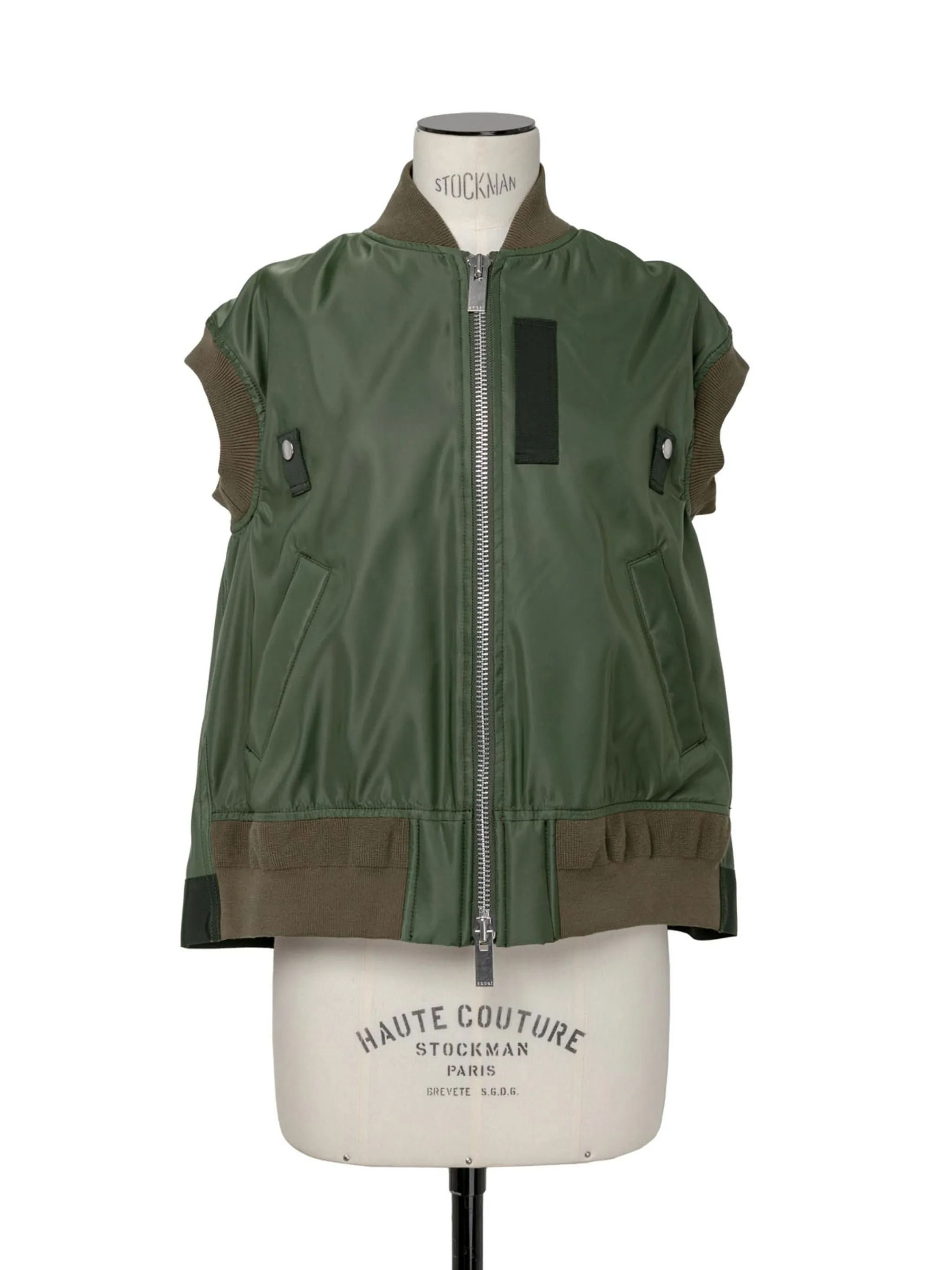 Nylon Twill Vest sold by Sacai