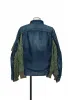 Denim x Nylon Twill Jacket sold by Sacai