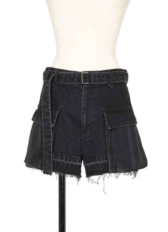 Denim Shorts sold by Sacai