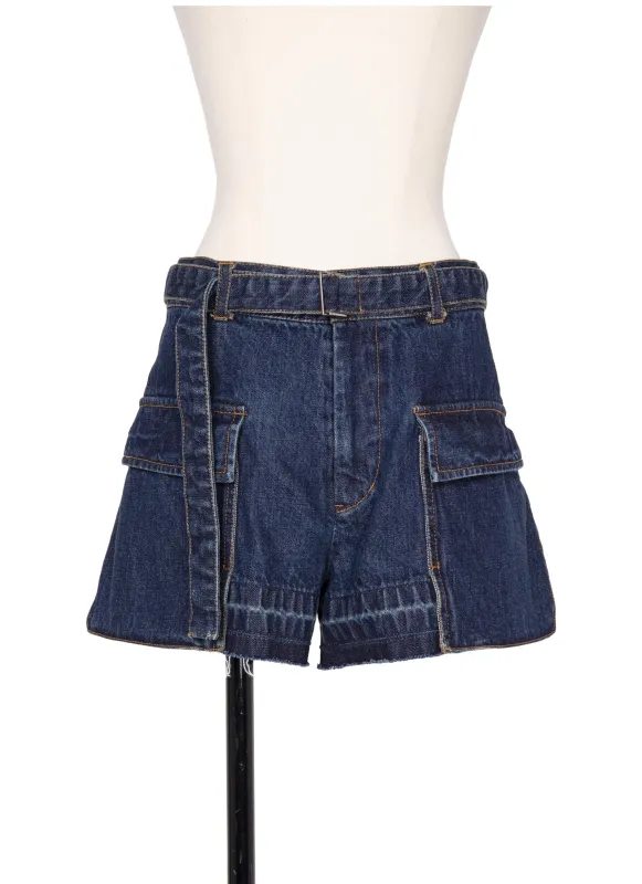 Denim Shorts made by Sacai