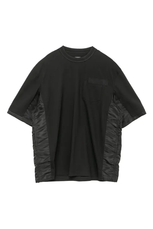 Nylon Twill x Cotton Jersey T-Shirt sold by Sacai