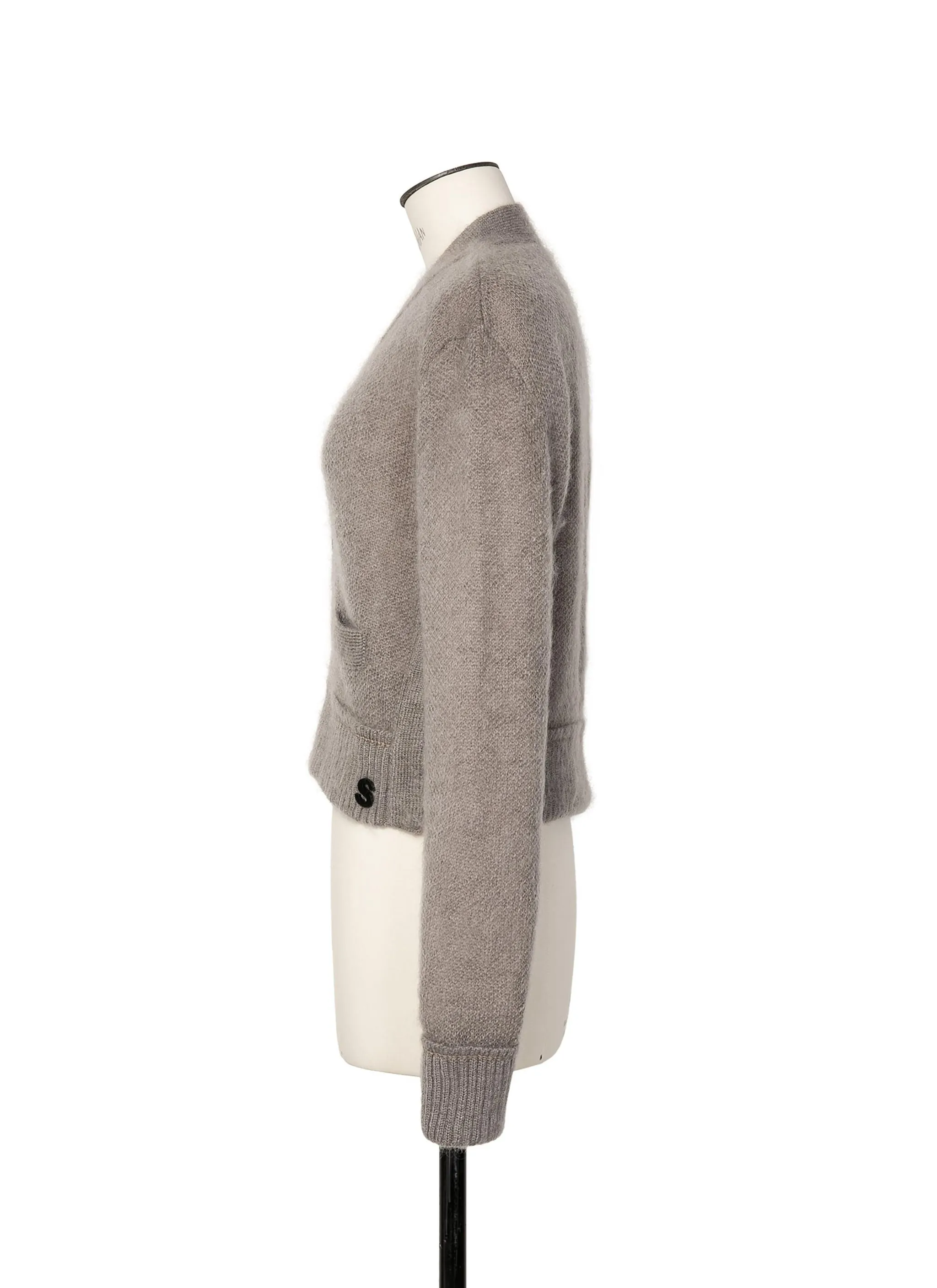 s Mohair Knit Cardigan sold by Sacai product image thumbnail 2