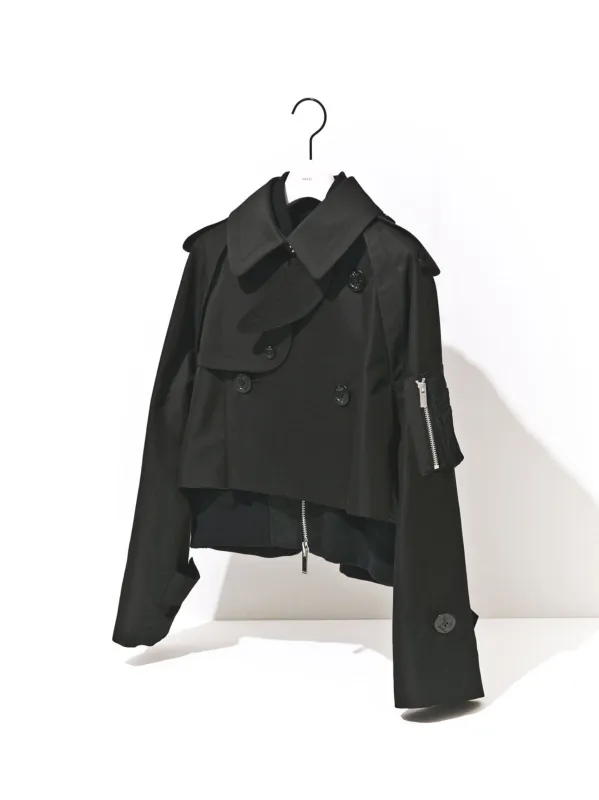 Cotton Gabardine x Nylon Twill Blouson sold by Sacai