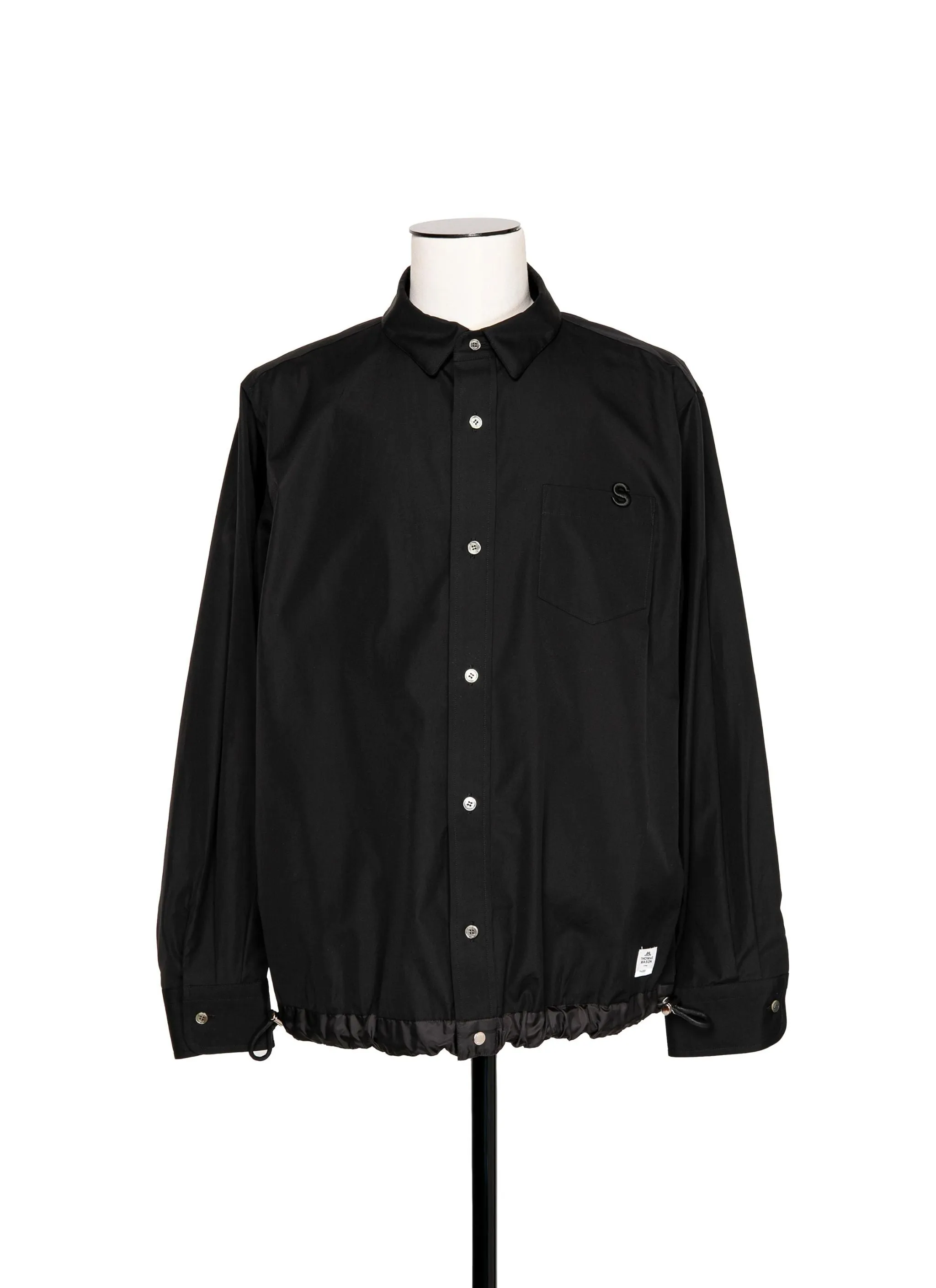 Thomas Mason s Cotton Poplin Shirt sold by Sacai