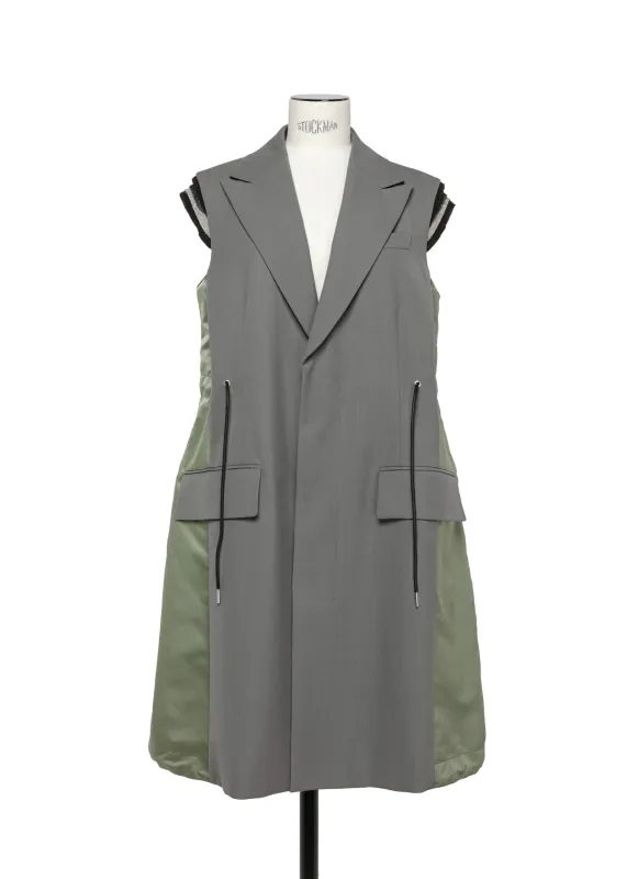 Suiting Vest made by Sacai