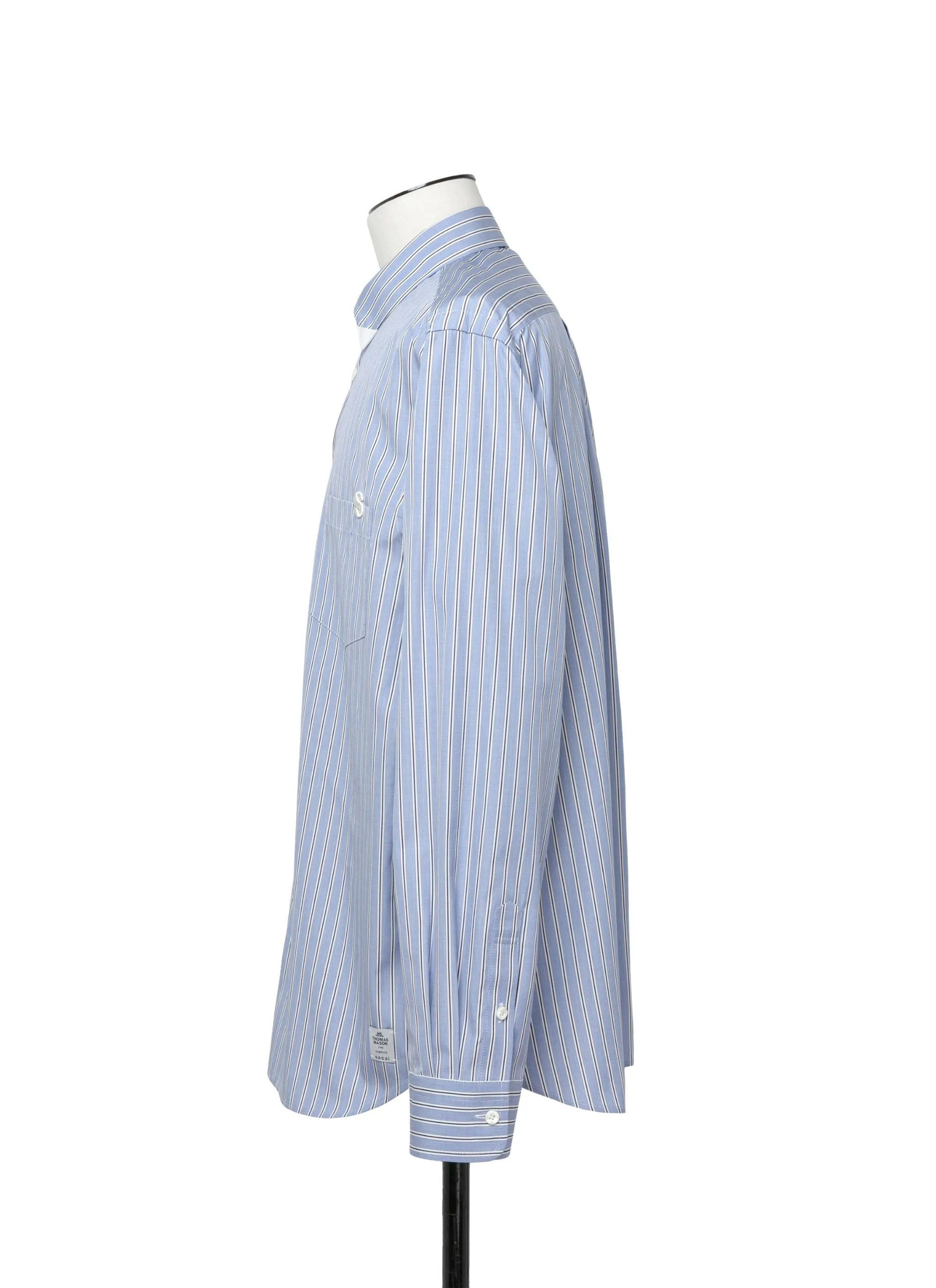 Thomas Mason s Cotton Poplin Shirt sold by Sacai product image thumbnail 2