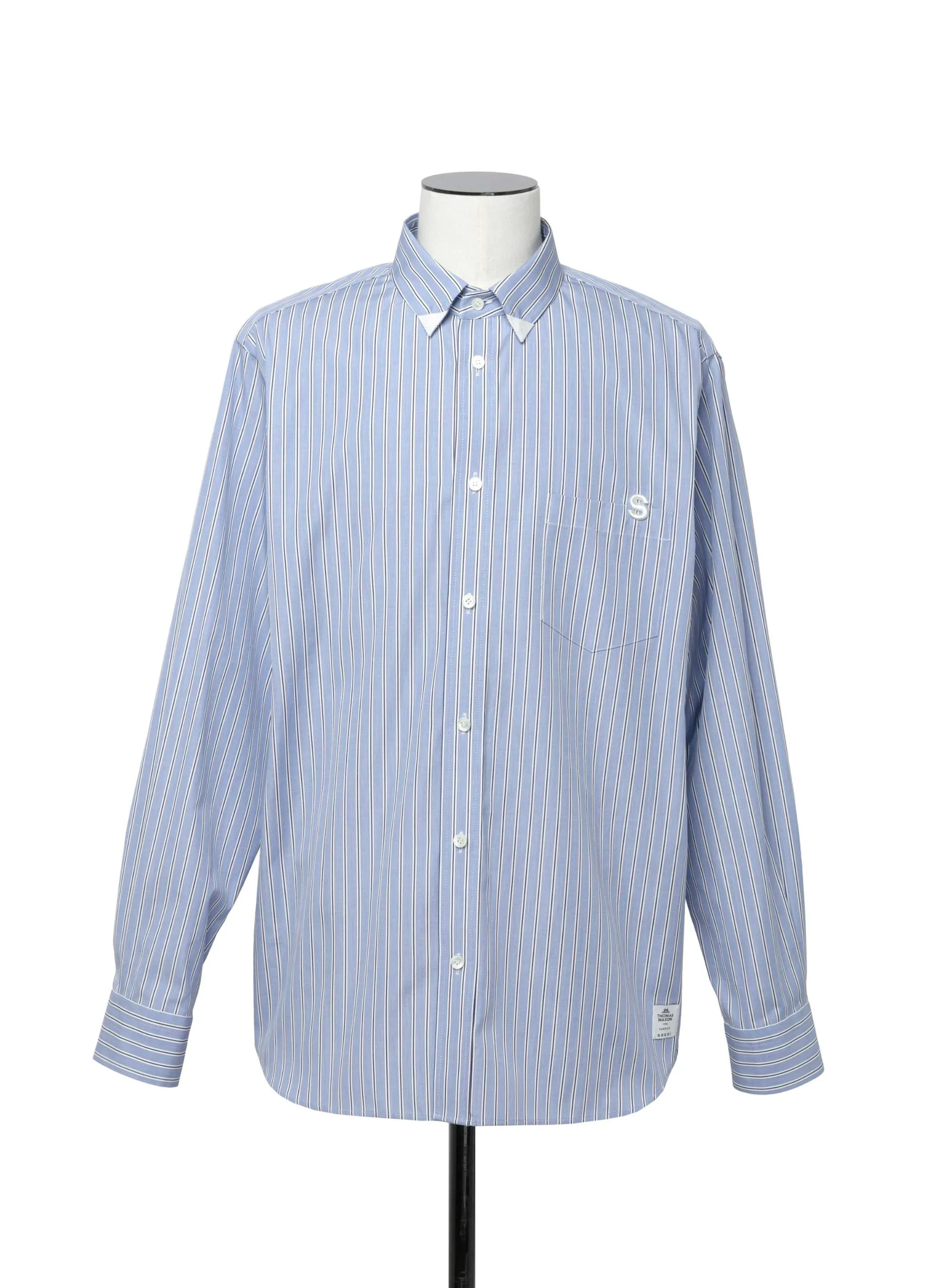 Thomas Mason s Cotton Poplin Shirt sold by Sacai