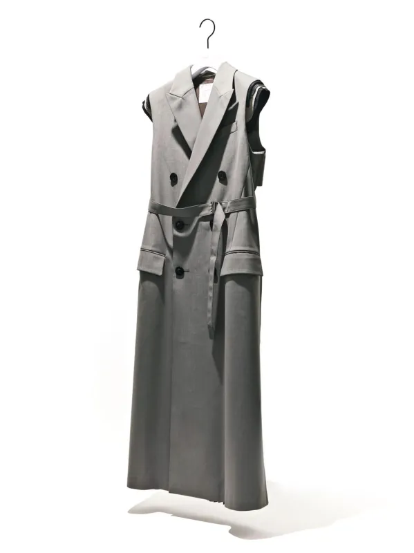 Suiting Long Vest sold by Sacai