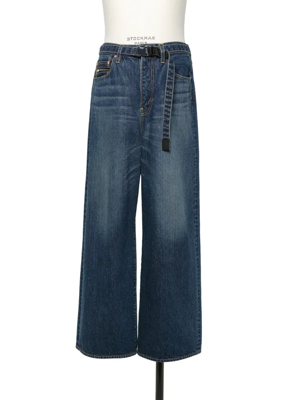Wide Denim Pants sold by Sacai