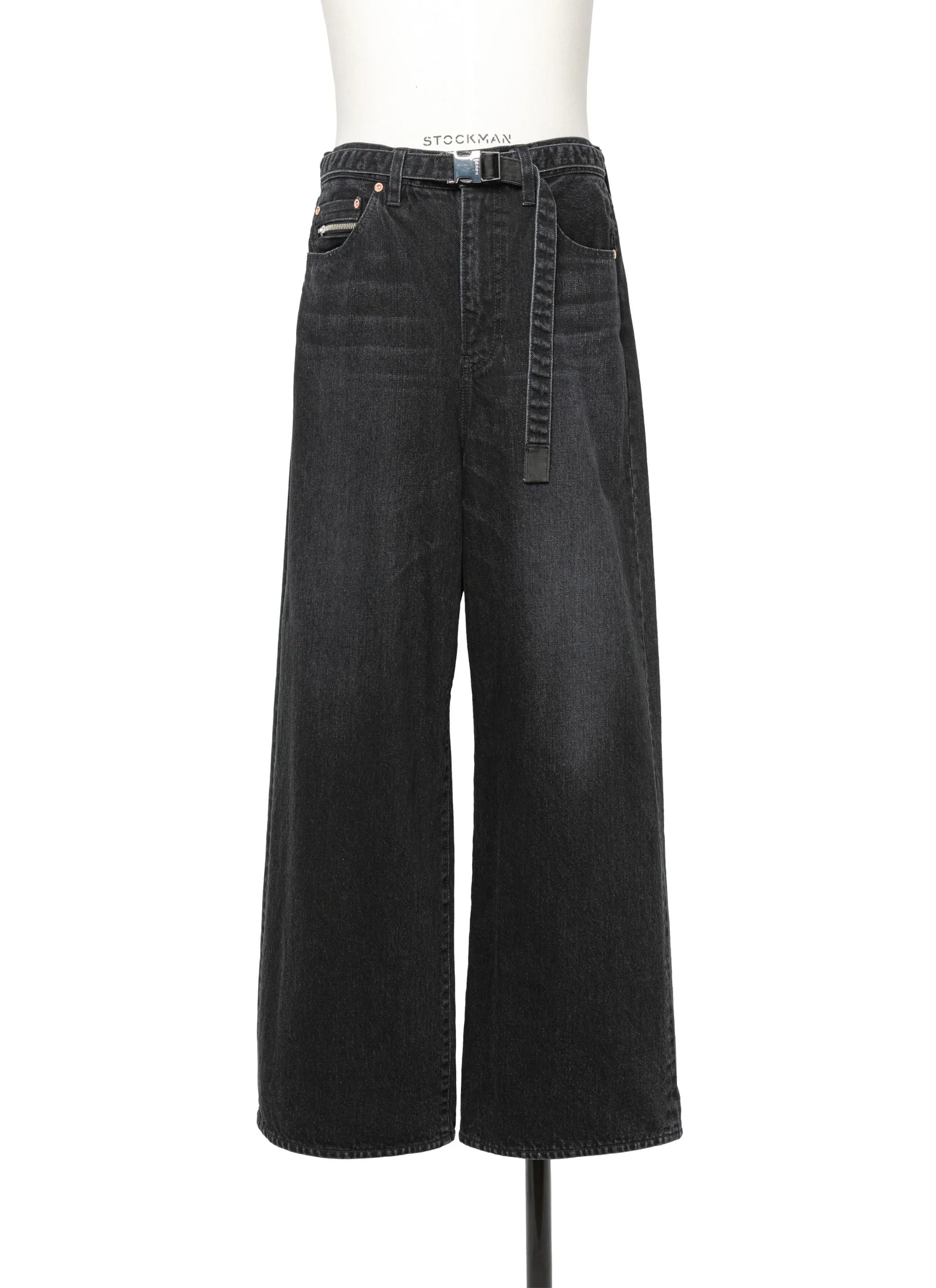 Wide Denim Pants sold by Sacai