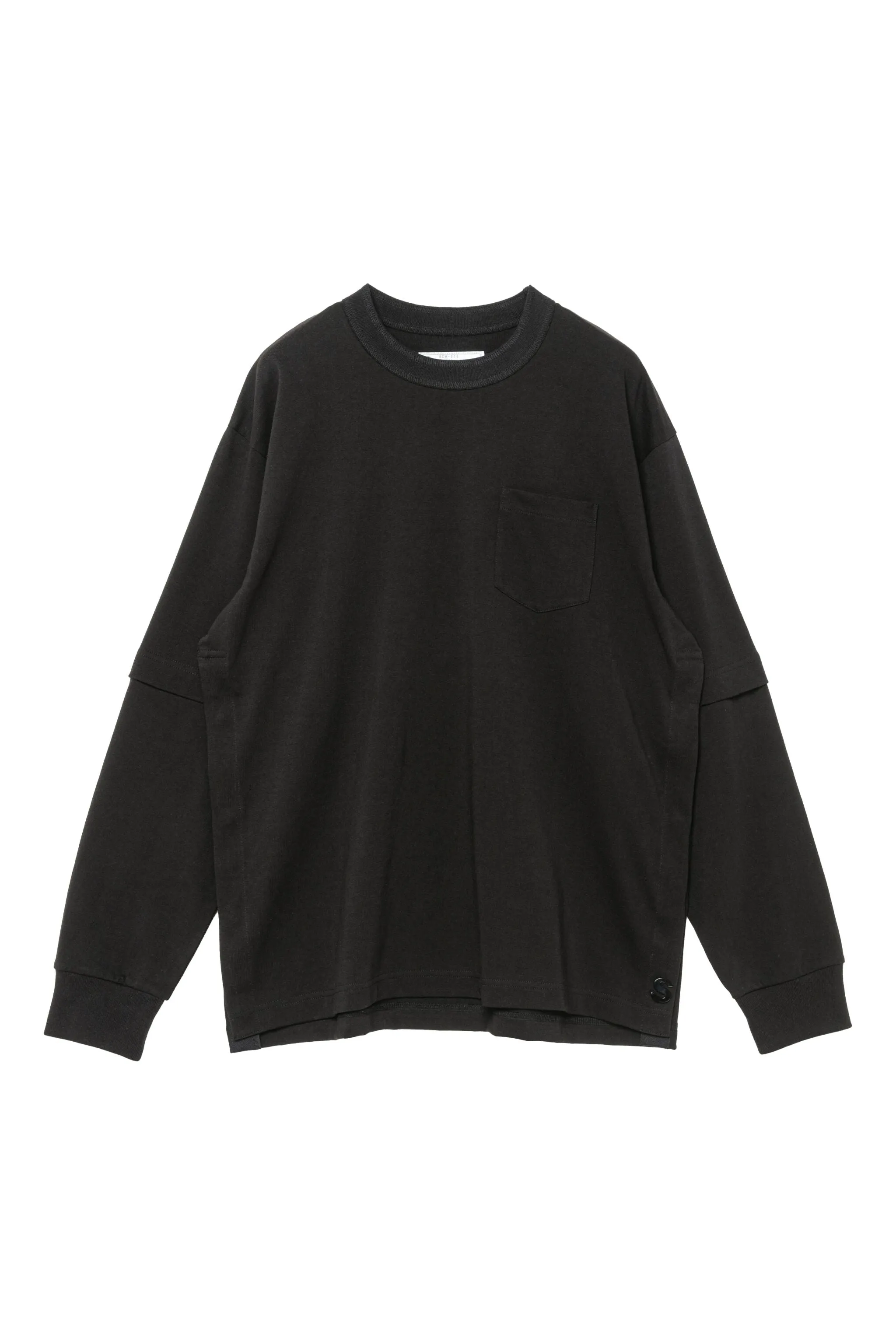 s Cotton Jersey L/S T-Shirt sold by Sacai