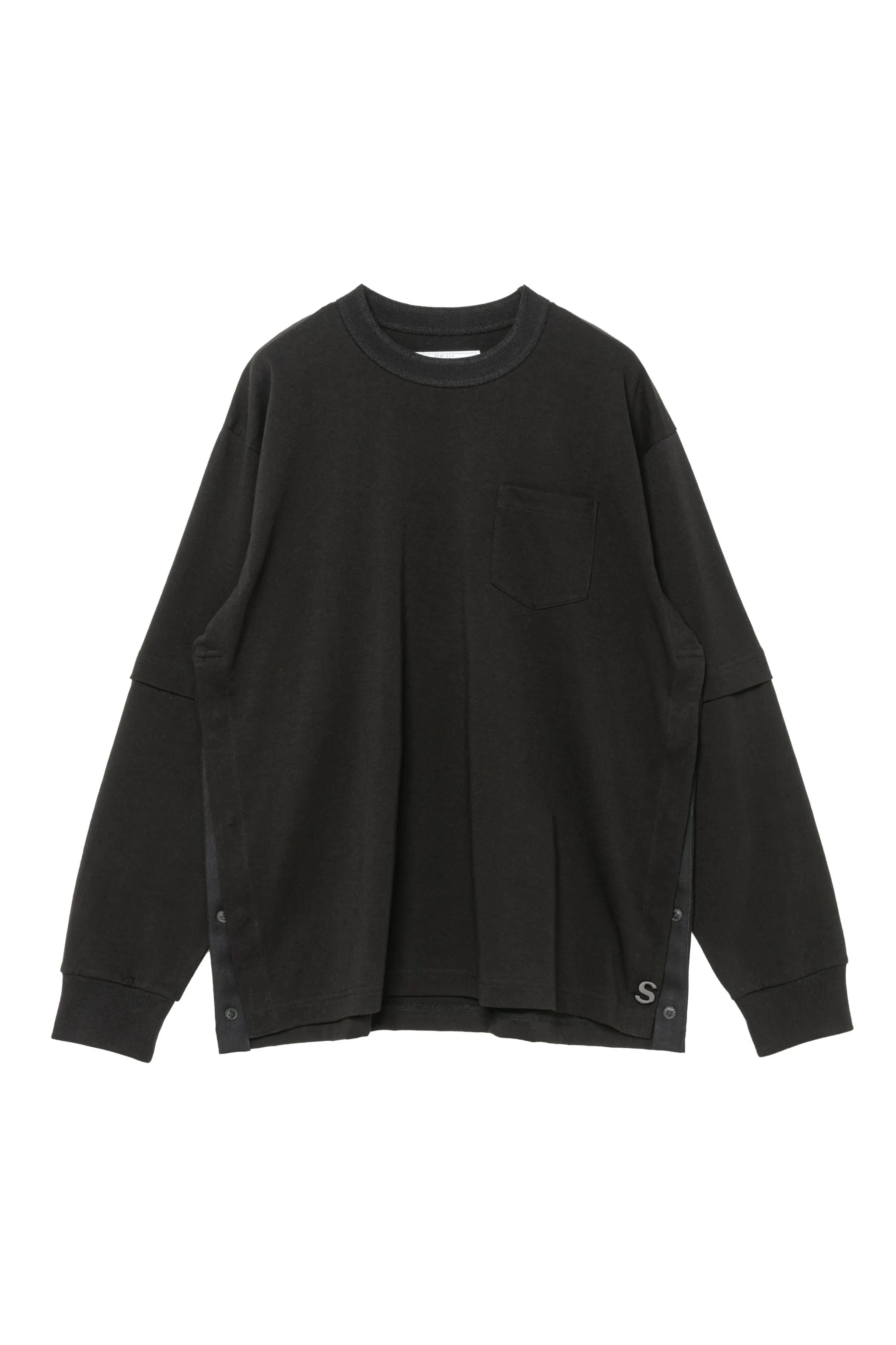 s Cotton Jersey L/S T-Shirt sold by Sacai product image thumbnail 2