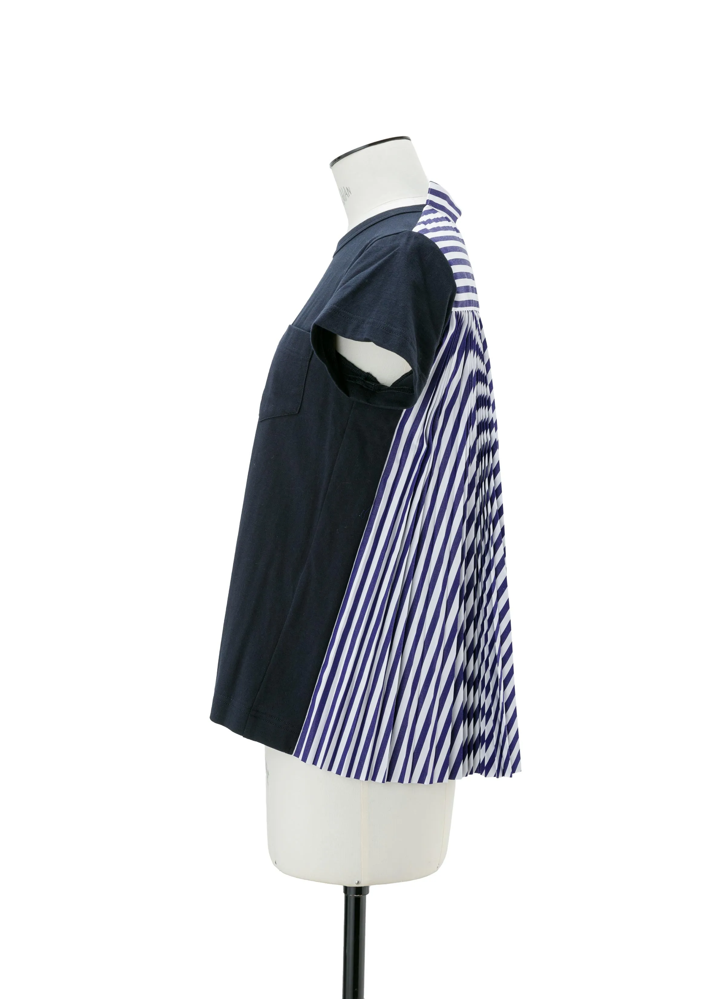 Cotton Poplin x Cotton Jersey T-Shirt sold by Sacai product image thumbnail 2