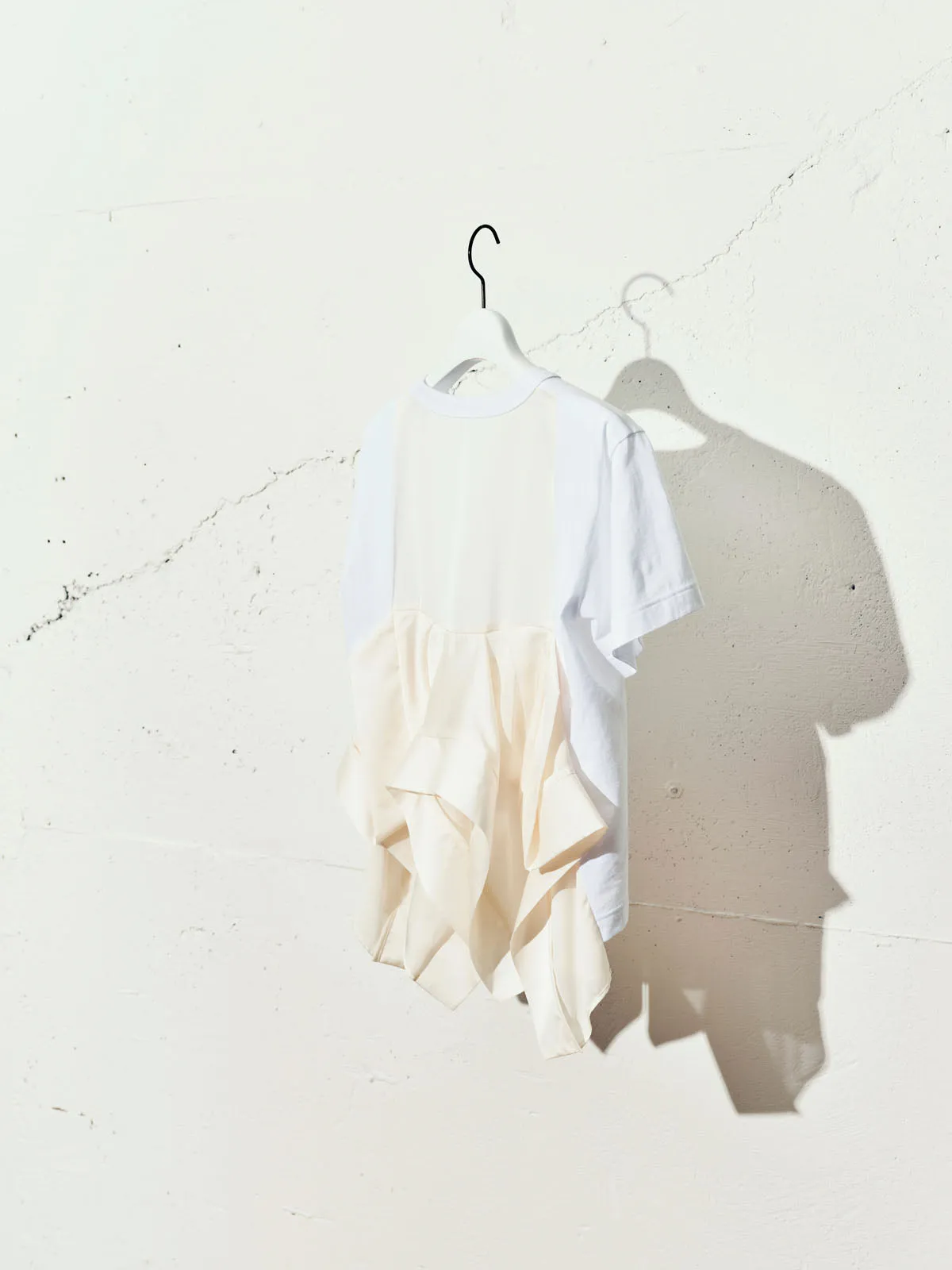 Satin x Cotton Jersey T-Shirt sold by Sacai product image thumbnail 5