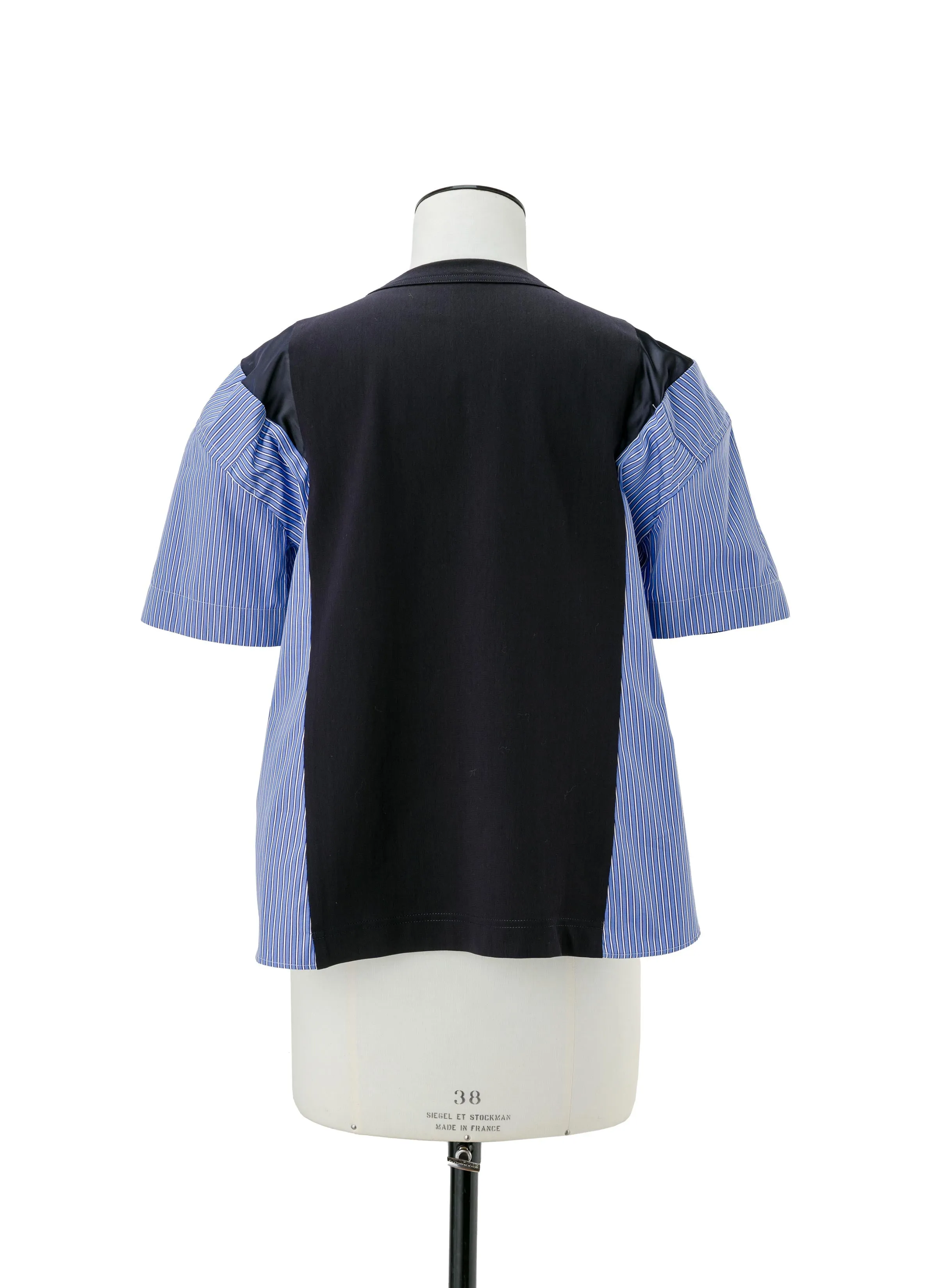 Poplin x Cotton Jersey T-Shirt sold by Sacai product image thumbnail 4