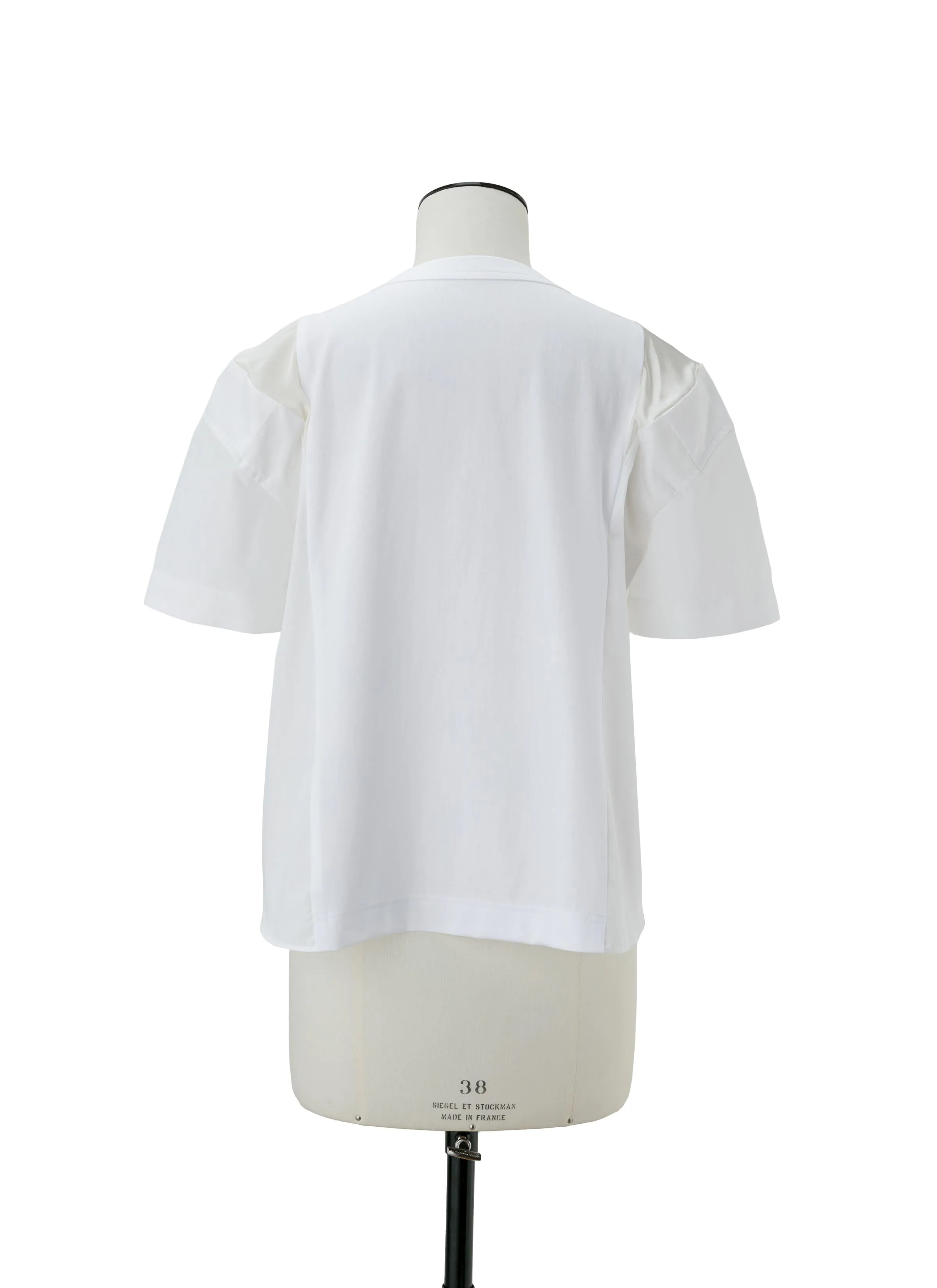 Poplin x Cotton Jersey T-Shirt sold by Sacai product image thumbnail 3