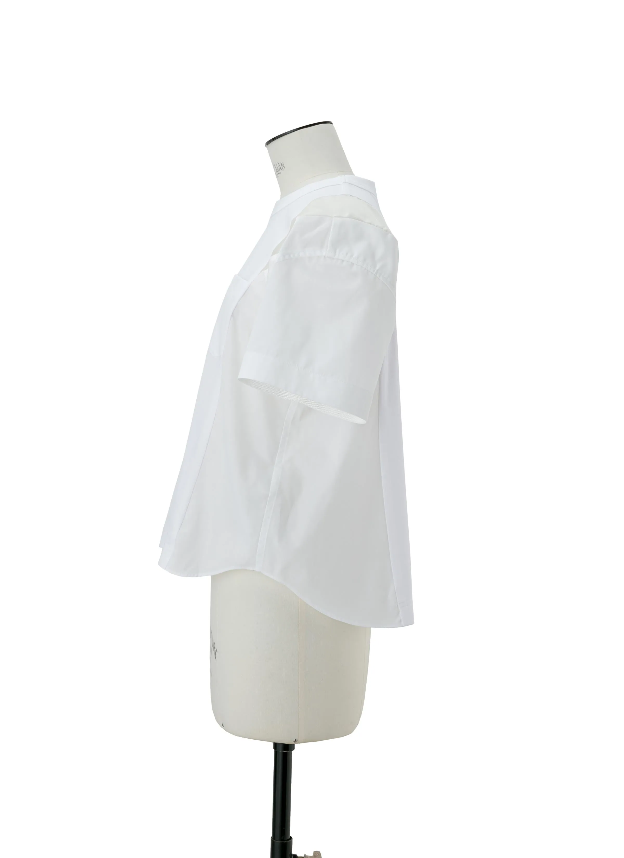 Poplin x Cotton Jersey T-Shirt sold by Sacai product image thumbnail 2