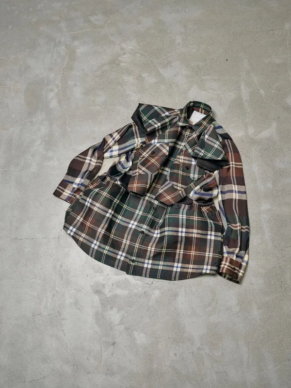 Plaid Print Dress sold by Sacai