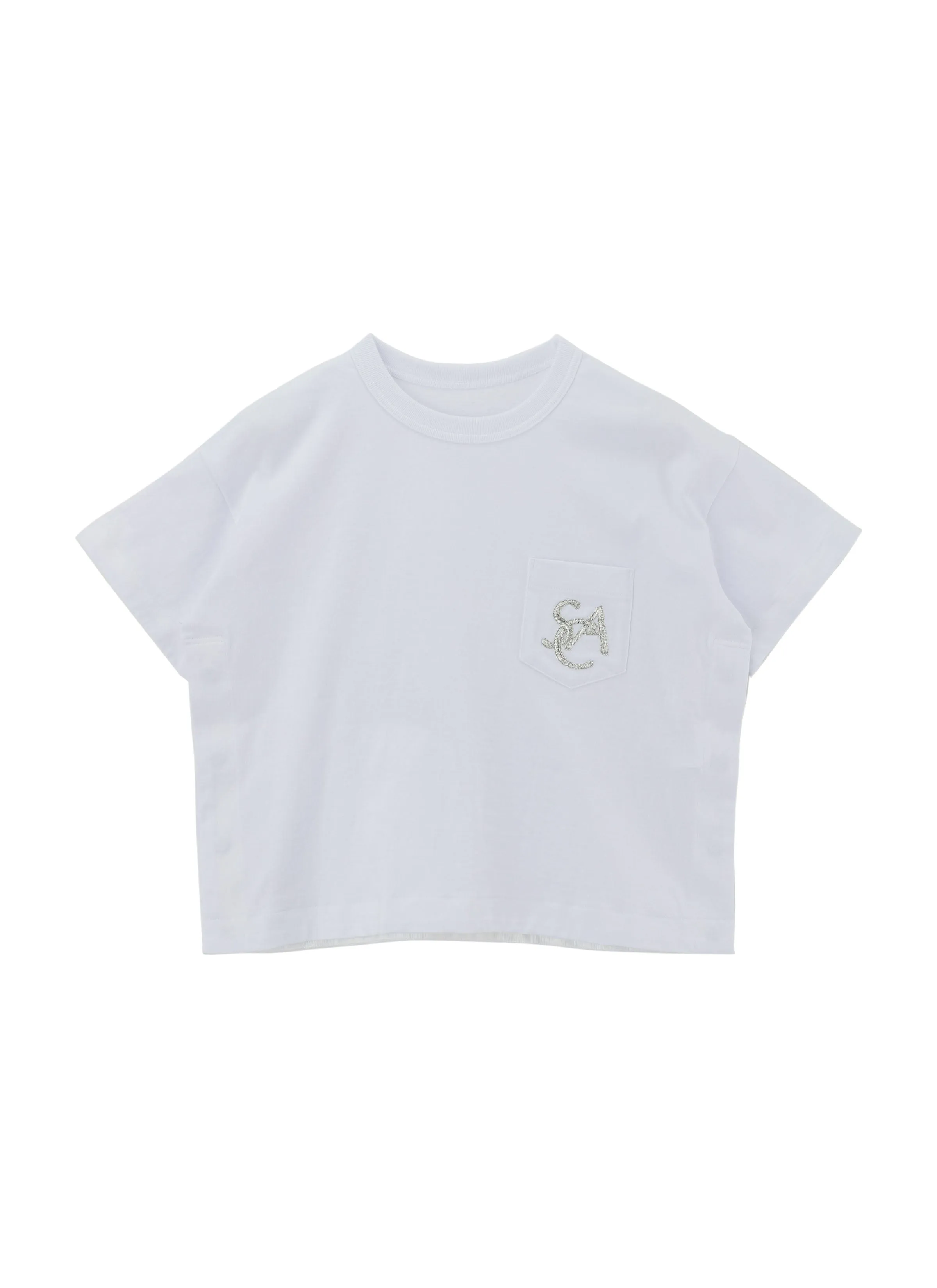 Emblem Cotton Jersey T-Shirt sold by Sacai