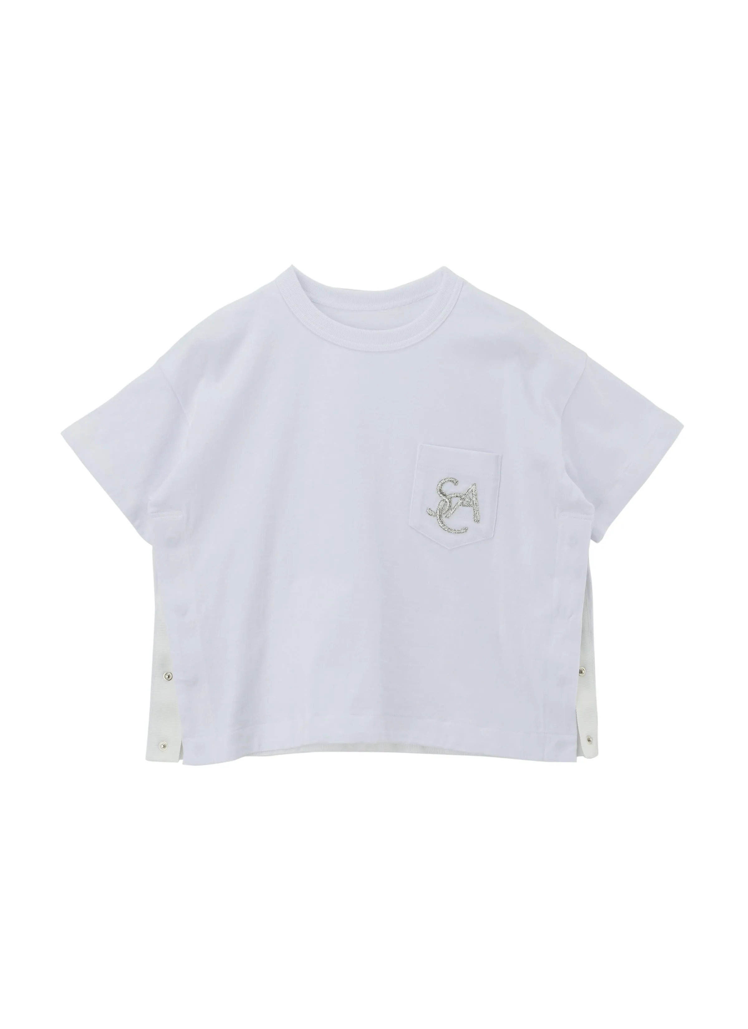 Emblem Cotton Jersey T-Shirt sold by Sacai product image thumbnail 2