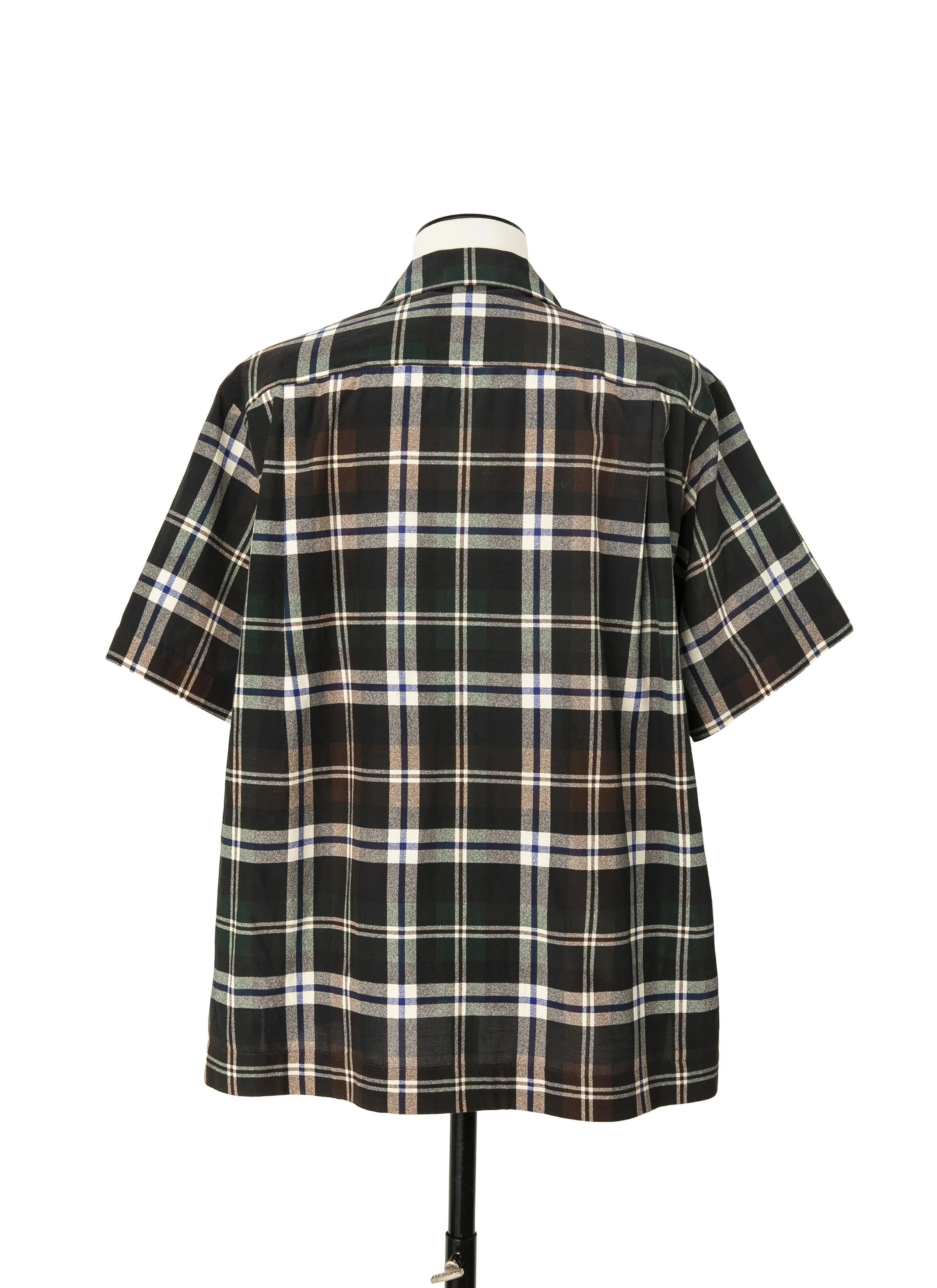 Plaid Print Shirt sold by Sacai product image thumbnail 3