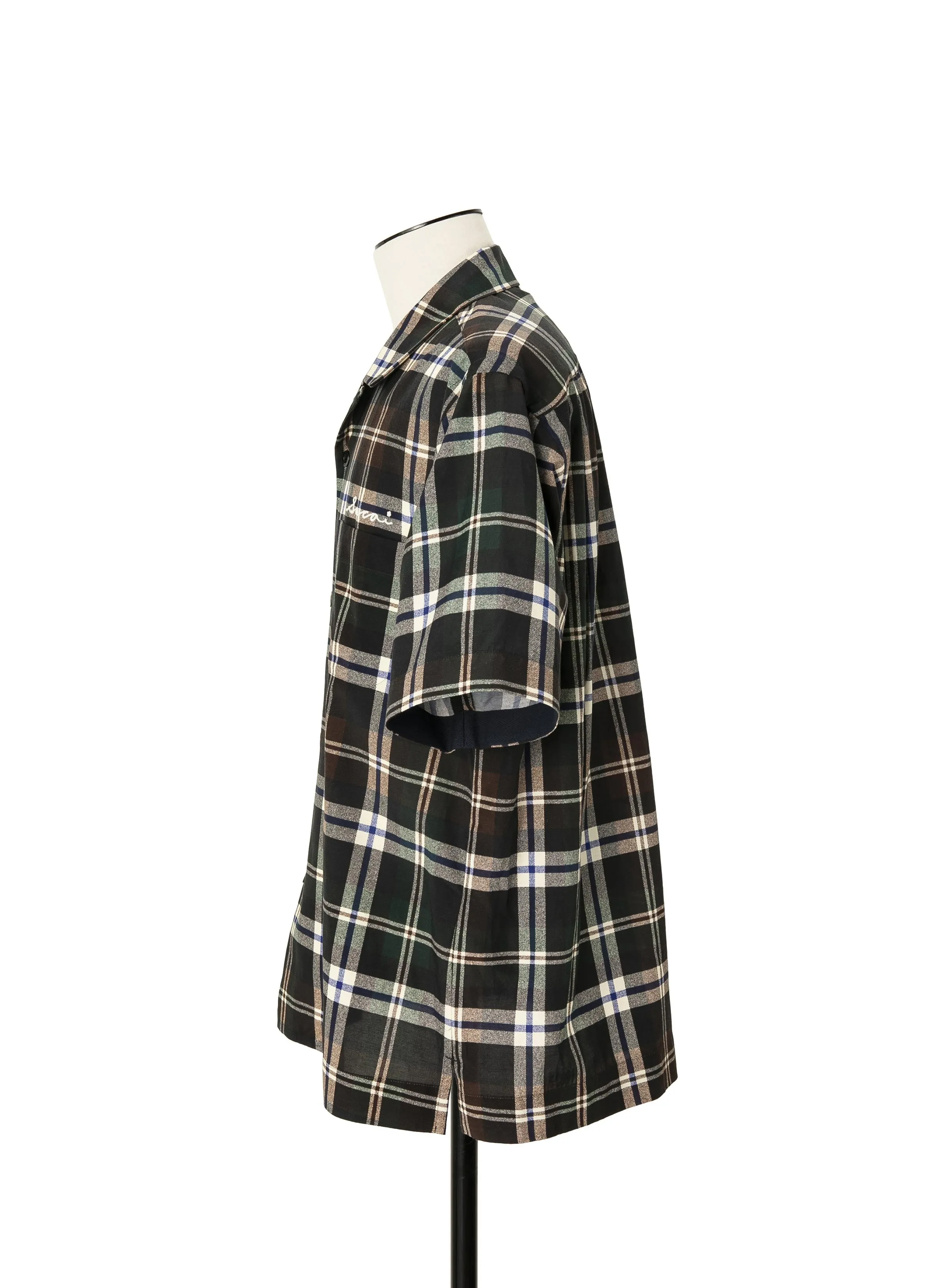 Plaid Print Shirt sold by Sacai product image thumbnail 2