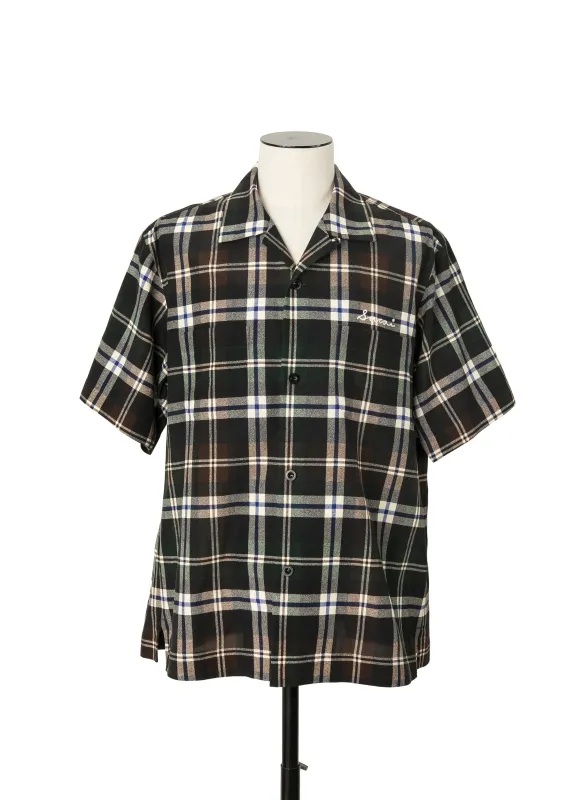Plaid Print Shirt made by Sacai