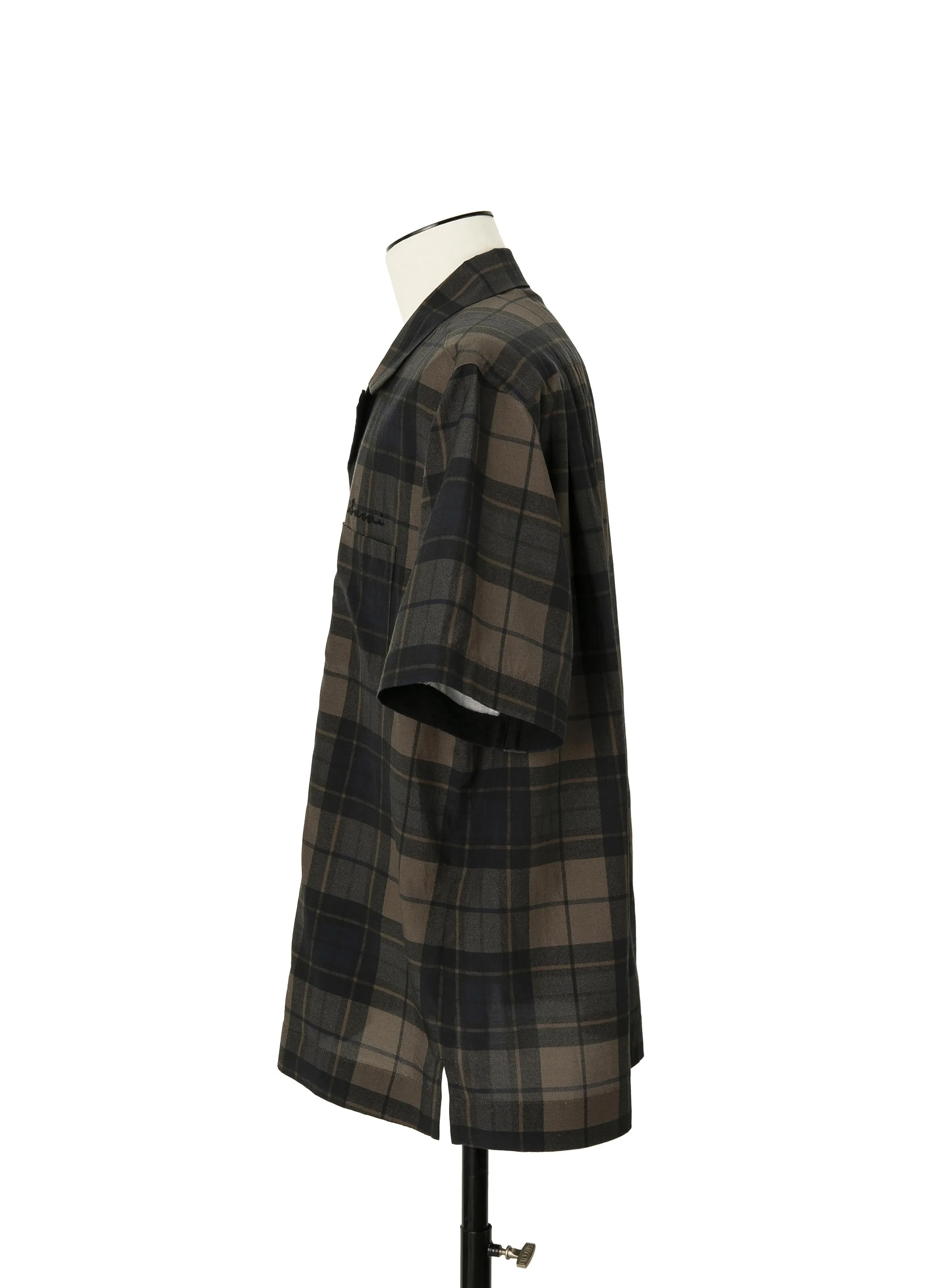 Plaid Print Shirt sold by Sacai product image thumbnail 2