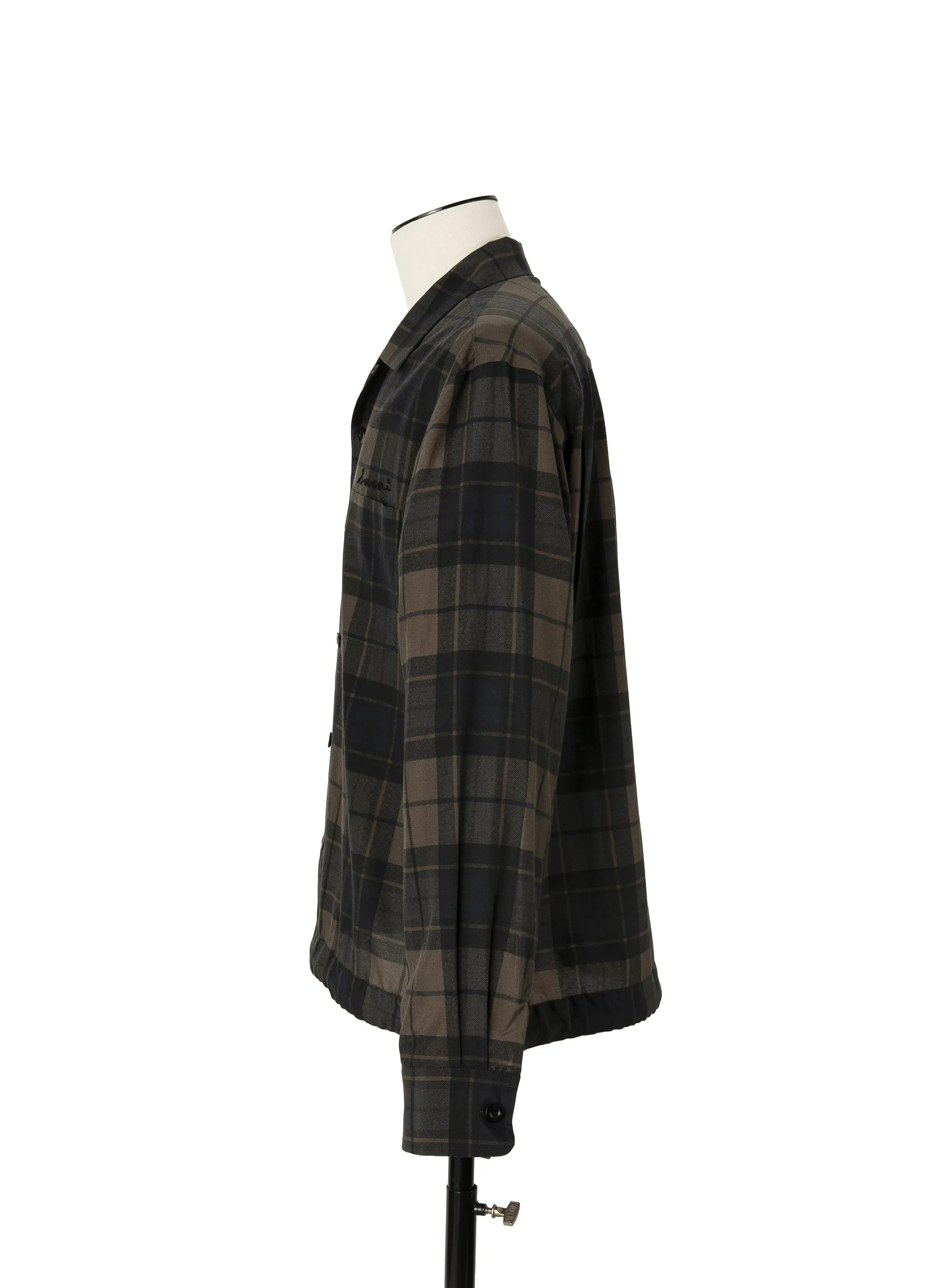 Plaid Print Shirt sold by Sacai product image thumbnail 2