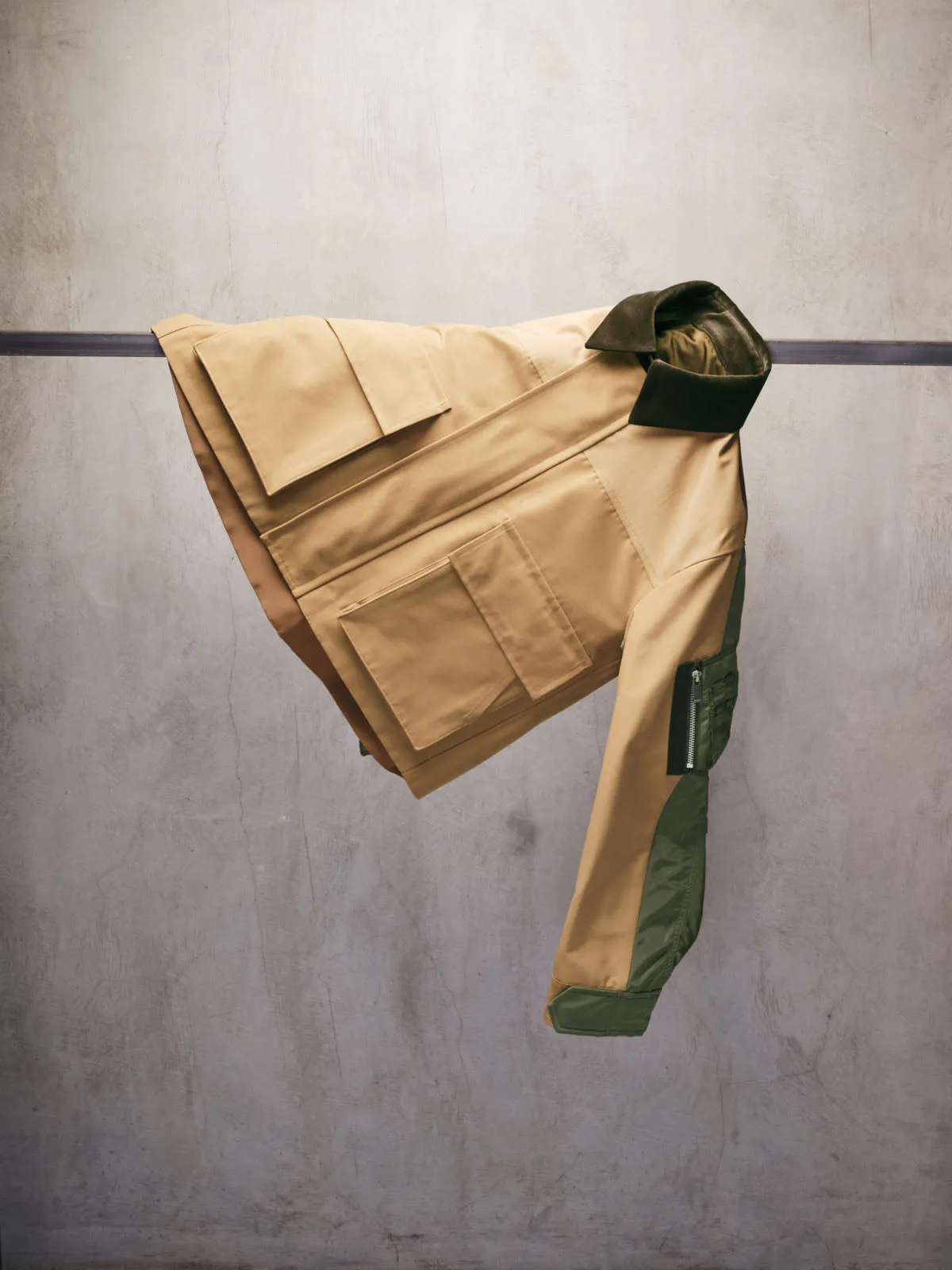 Grosgrain x Nylon Twill Blouson sold by Sacai