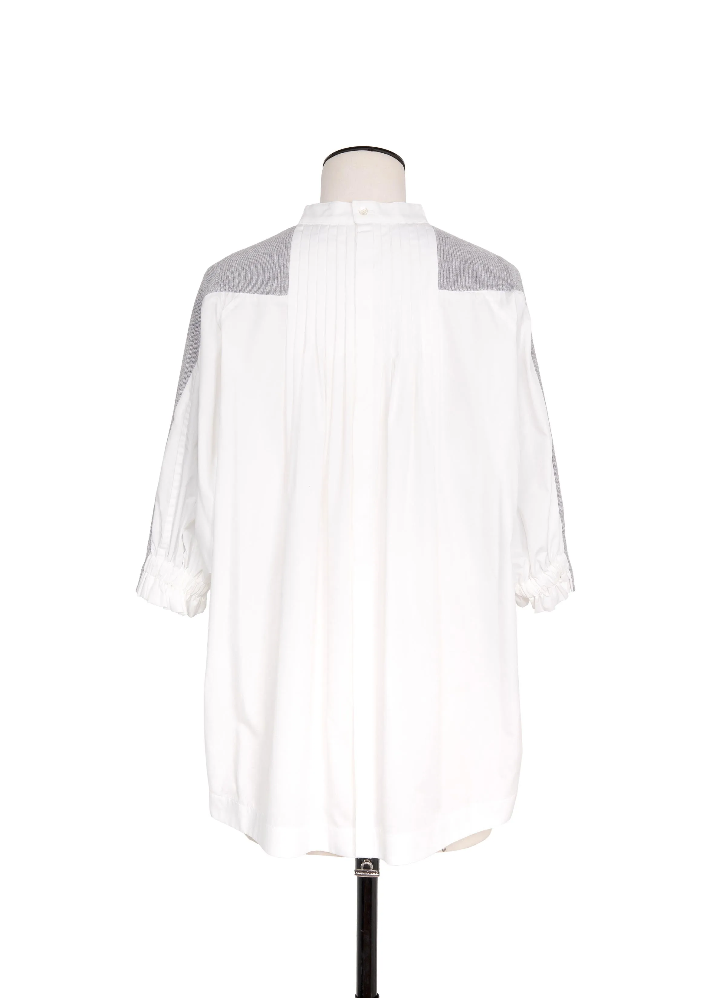 Cotton Knit x Cotton Poplin Pullover sold by Sacai product image thumbnail 3