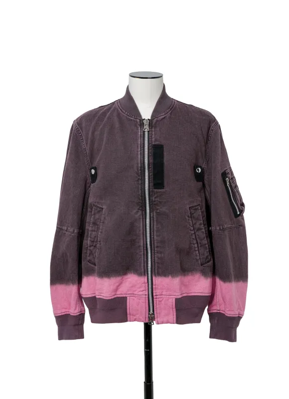 Garment Dye Blouson sold by Sacai