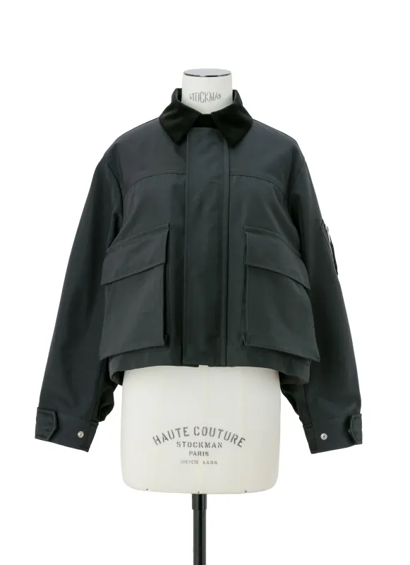 Grosgrain x Nylon Twill Blouson sold by Sacai