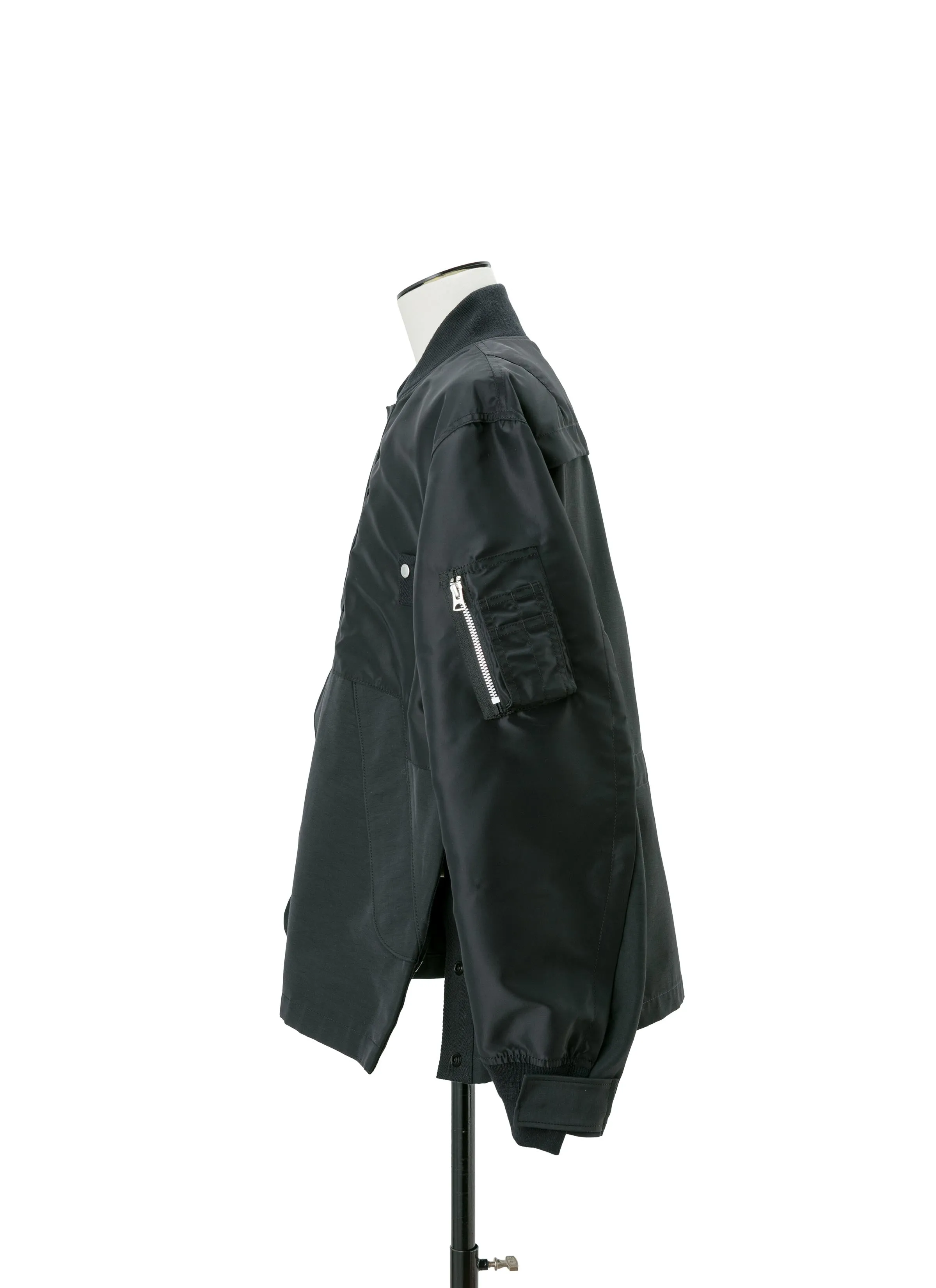 Nylon Twill x Grosgrain Blouson sold by Sacai product image thumbnail 3