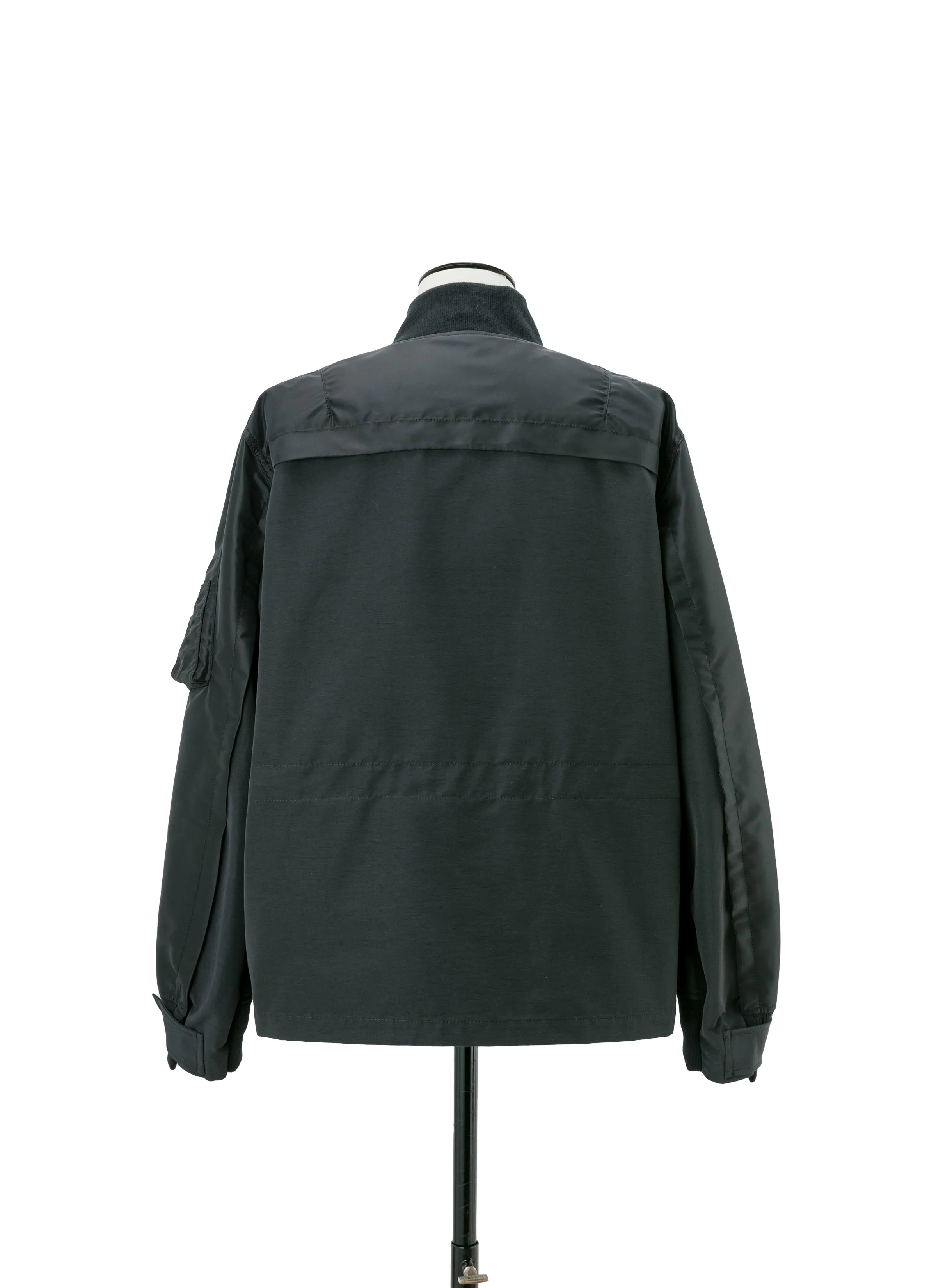 Nylon Twill x Grosgrain Blouson sold by Sacai product image thumbnail 4