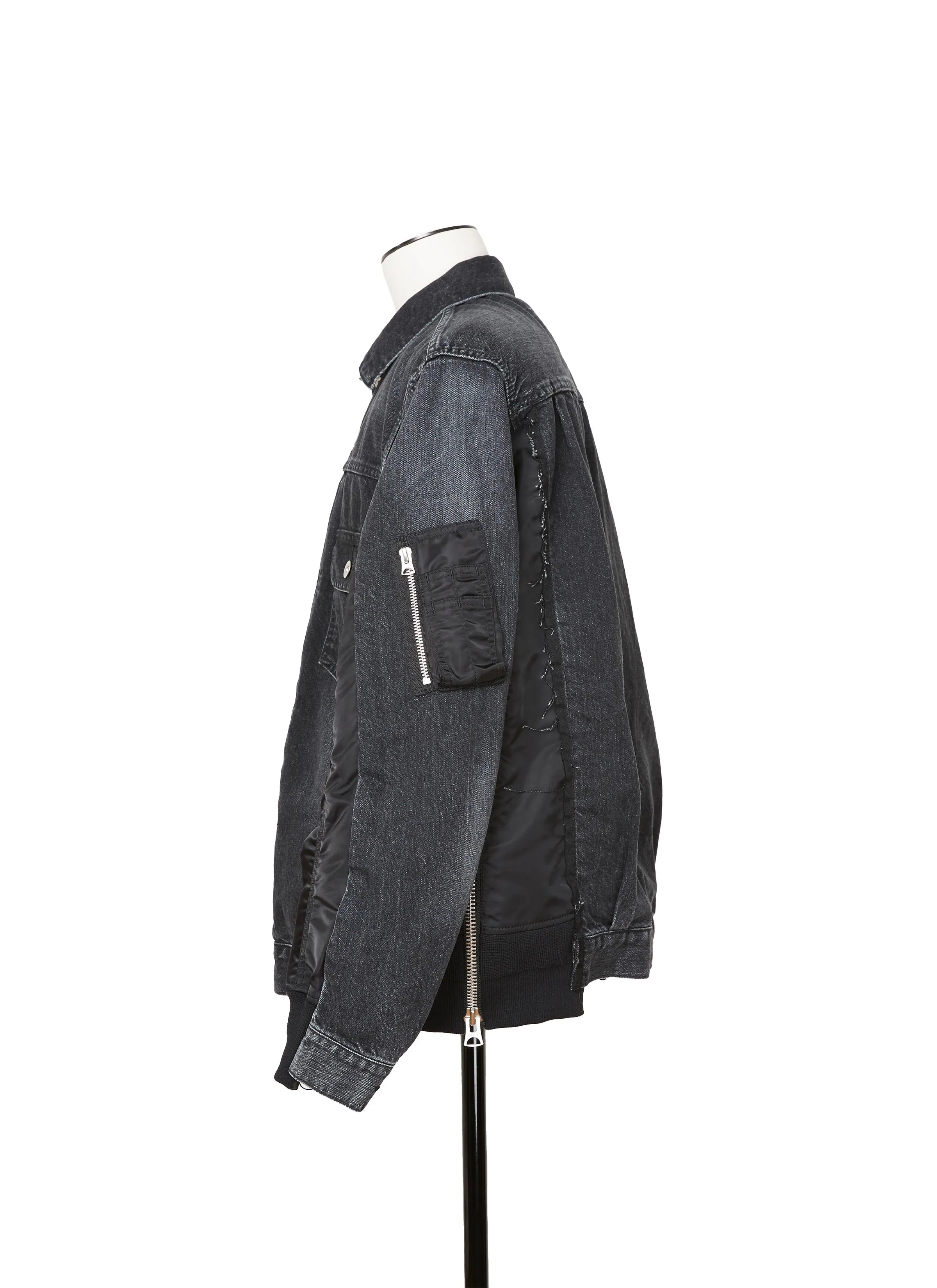 Denim x Nylon Twill Jacket sold by Sacai product image thumbnail 2