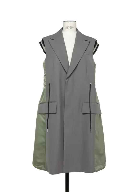 Suiting Vest made by Sacai