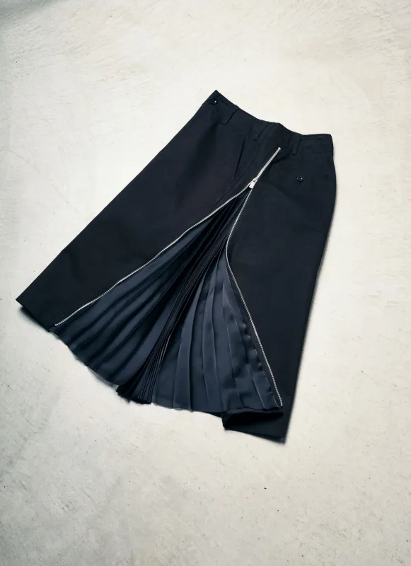 Cotton Chino Skirt made by Sacai