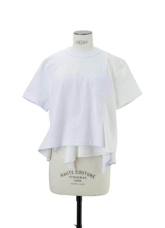 Dungaree x Cotton Jersey T-Shirt sold by Sacai