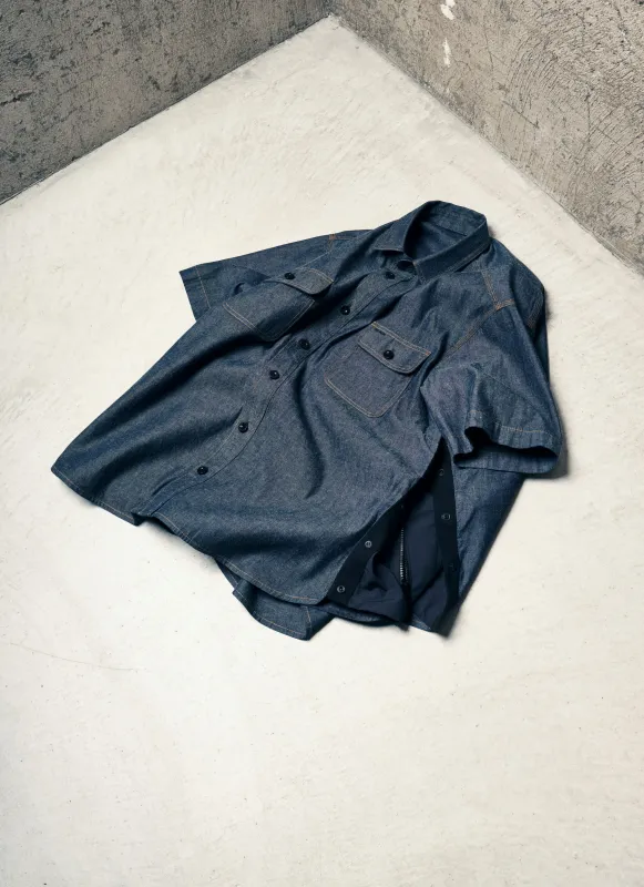 Dungaree Shirt made by Sacai