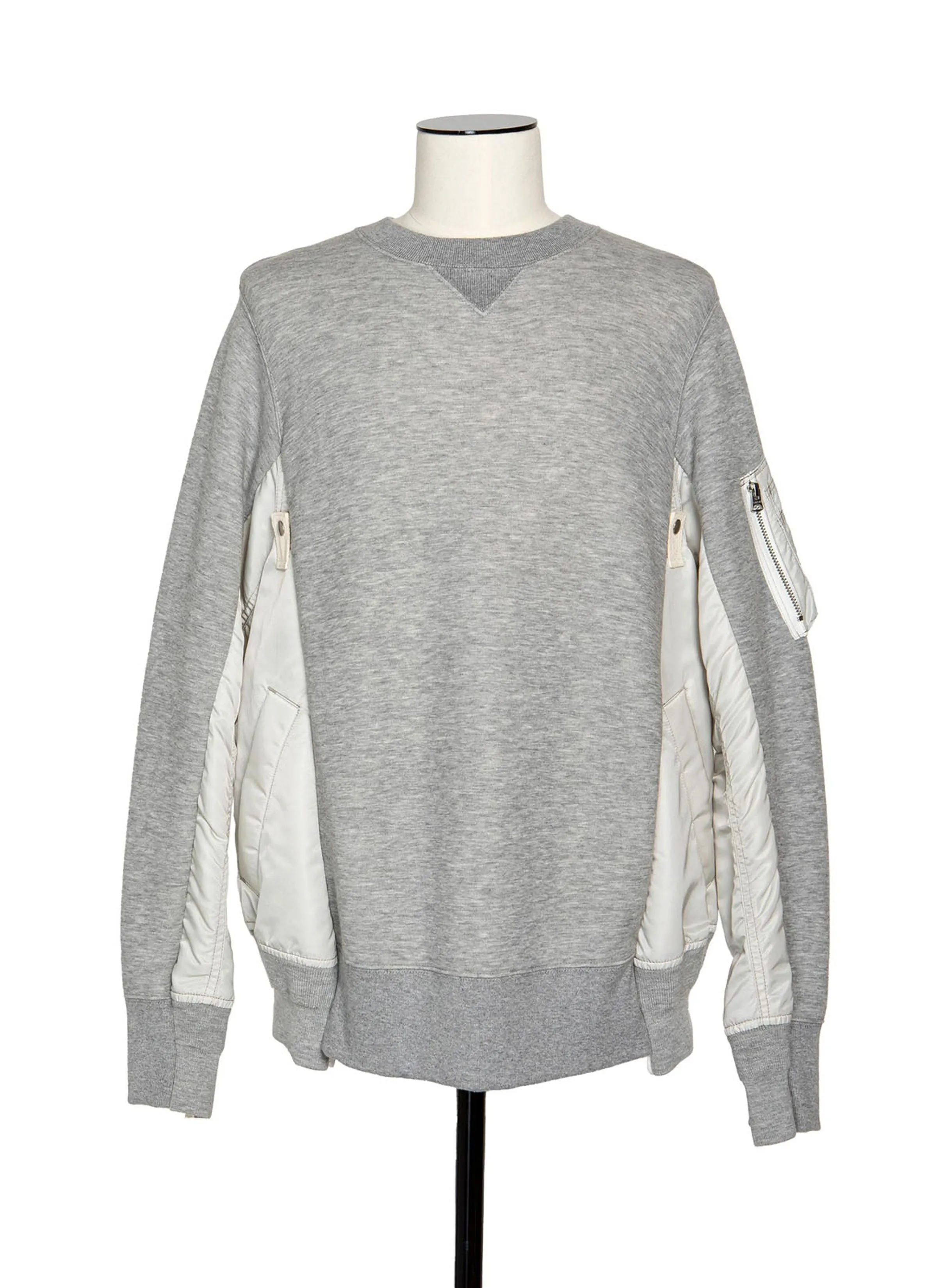 Sponge Sweat x Nylon Twill Pullover sold by Sacai