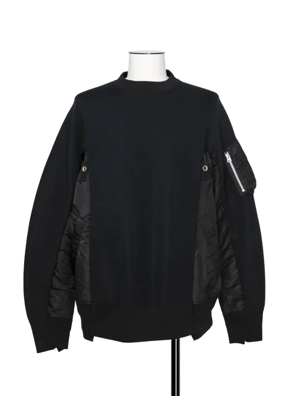 Sponge Sweat x Nylon Twill Pullover sold by Sacai