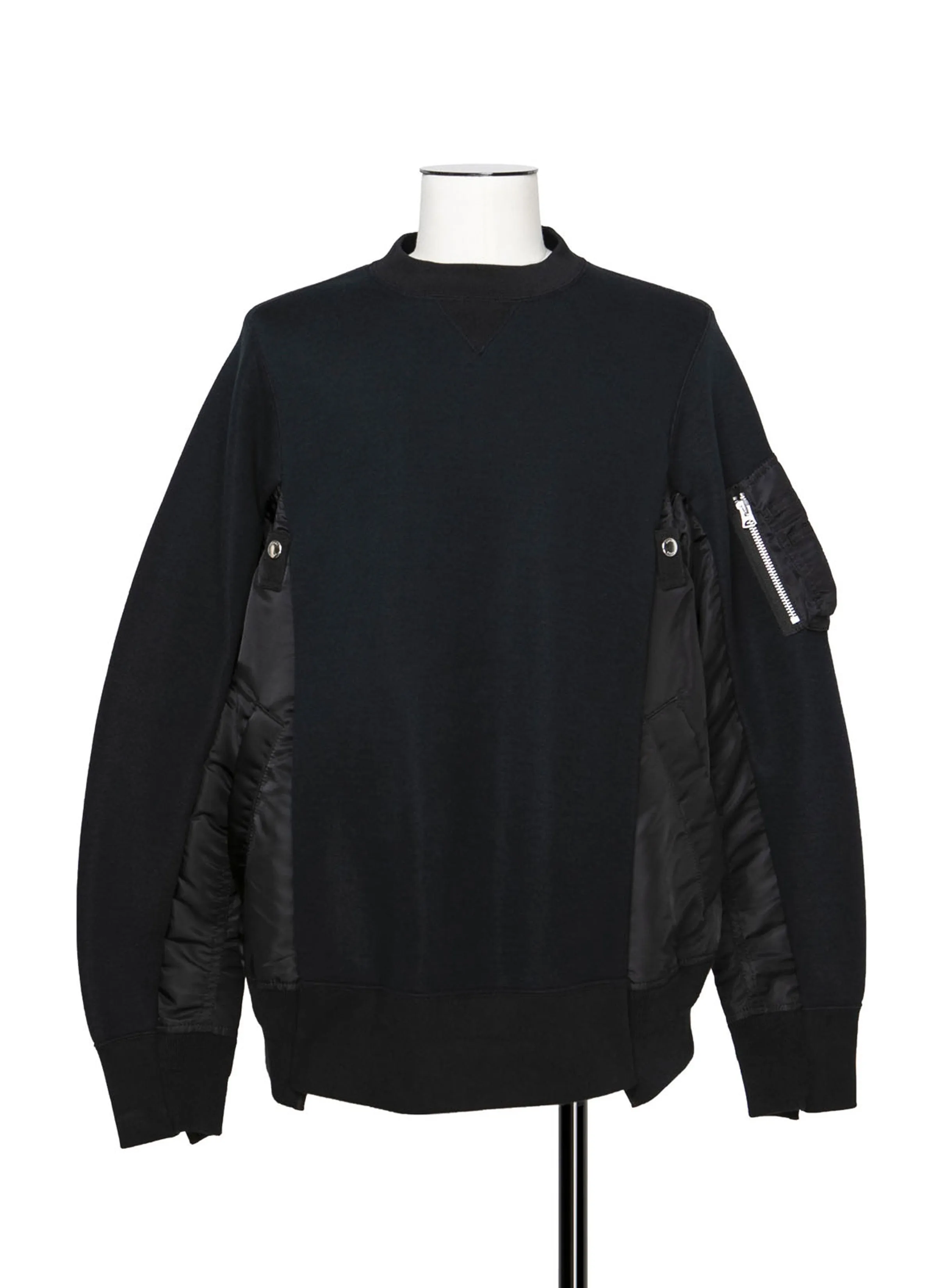 Sponge Sweat x Nylon Twill Pullover sold by Sacai