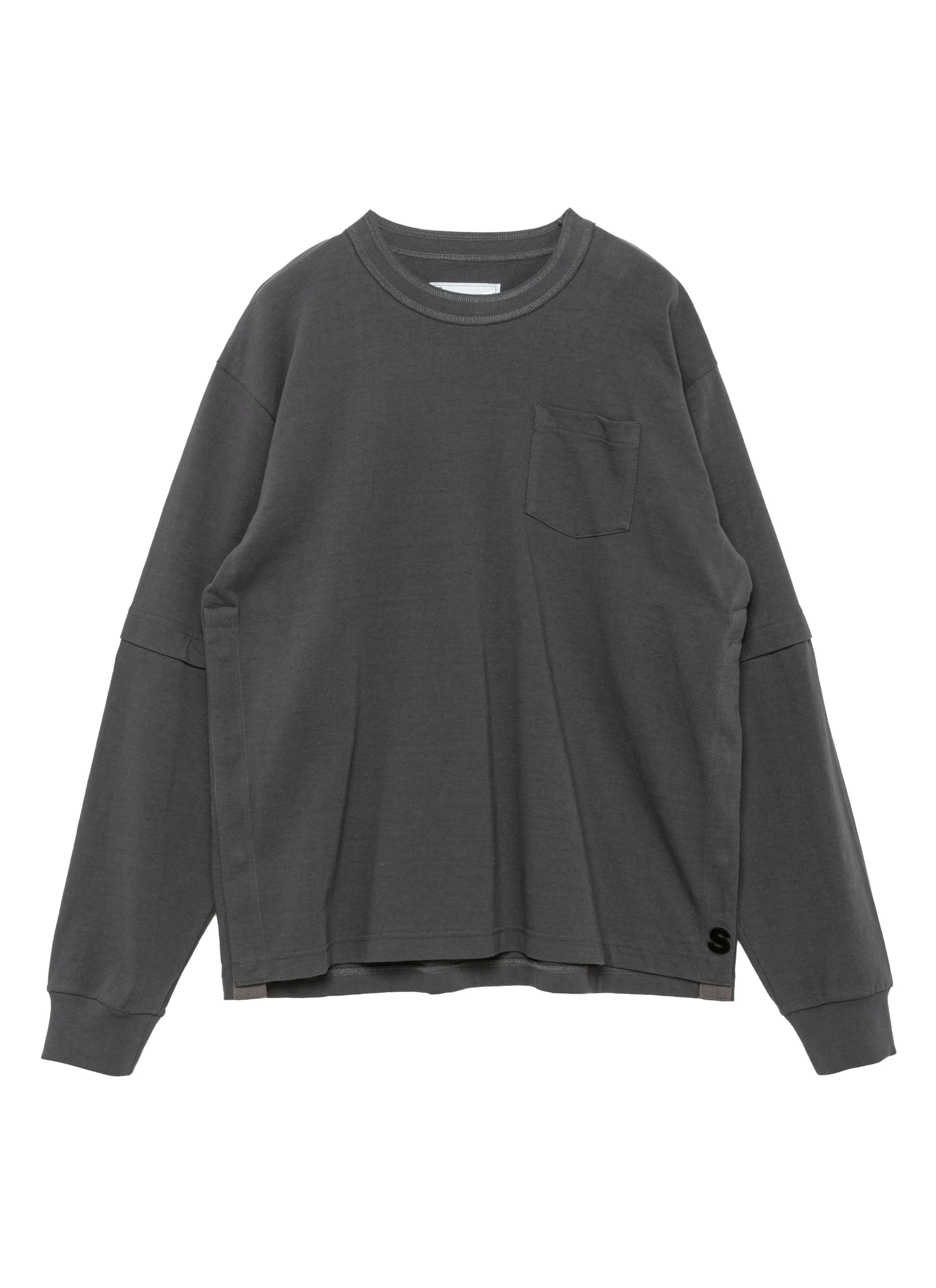 s Cotton Jersey L/S T-Shirt sold by Sacai