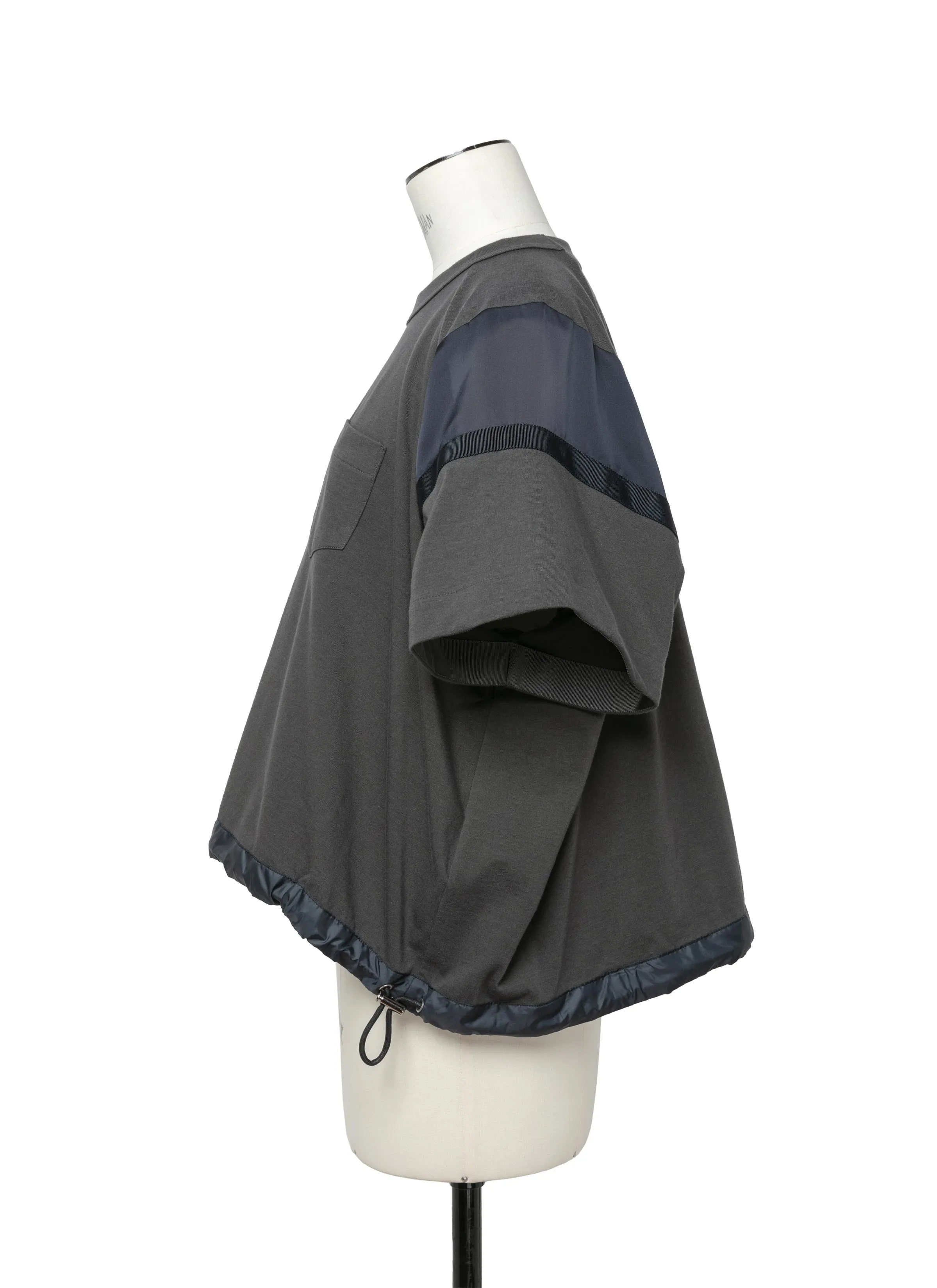 Satin x Cotton Jersey T-Shirt sold by Sacai product image thumbnail 2